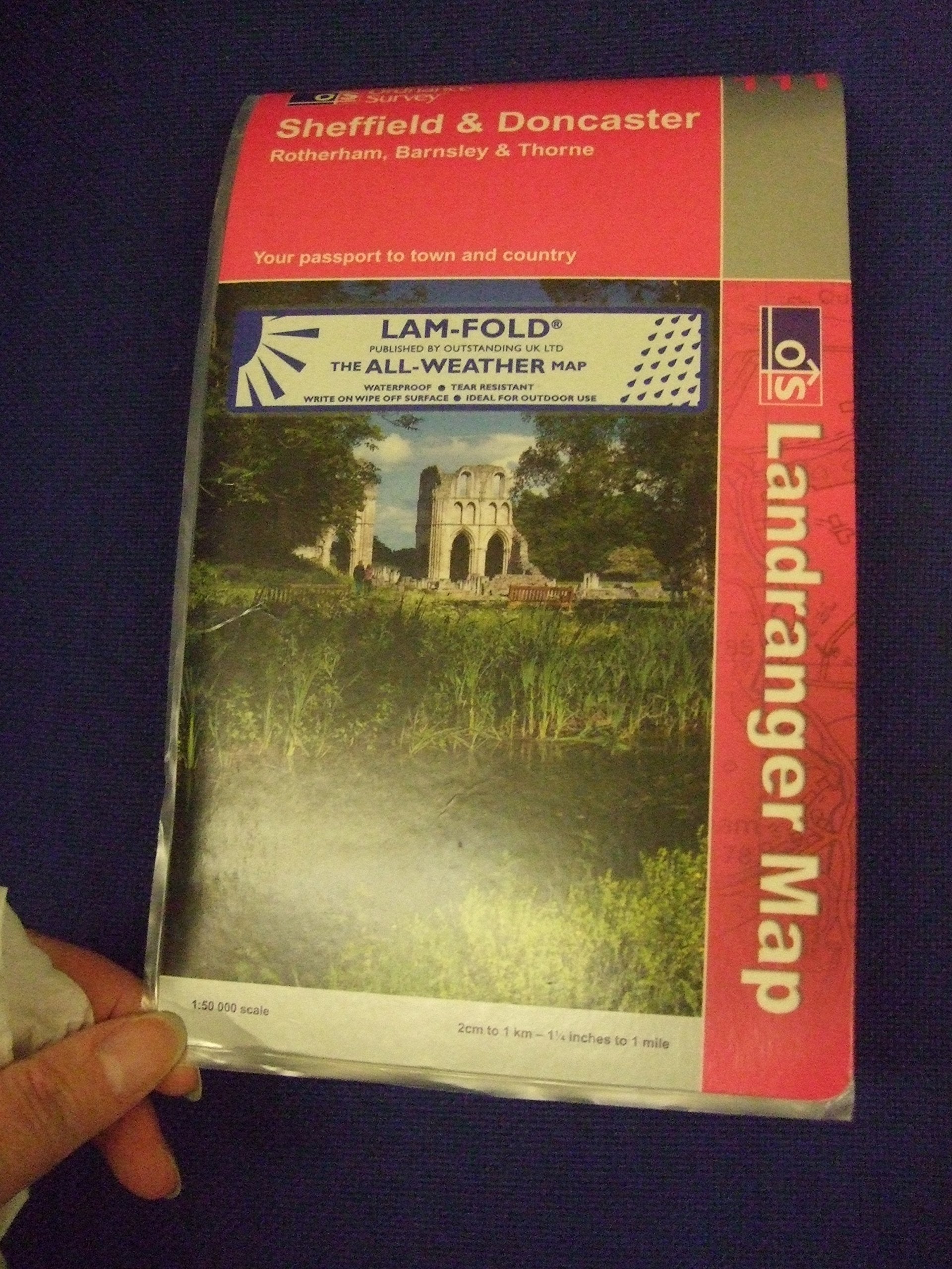 Sheffield and Doncaster, Rotherham, Barnsley and Thorne (Landranger Maps) Learning & Reference