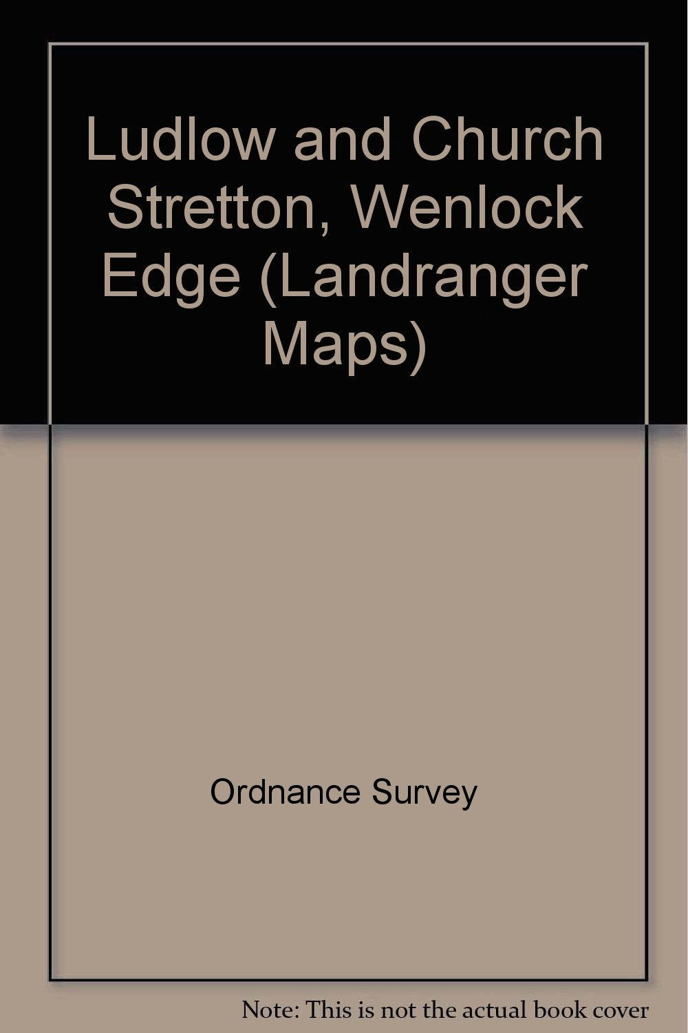 Ludlow and Church Stretton, Wenlock Edge (Landranger Maps) Maps & Plans