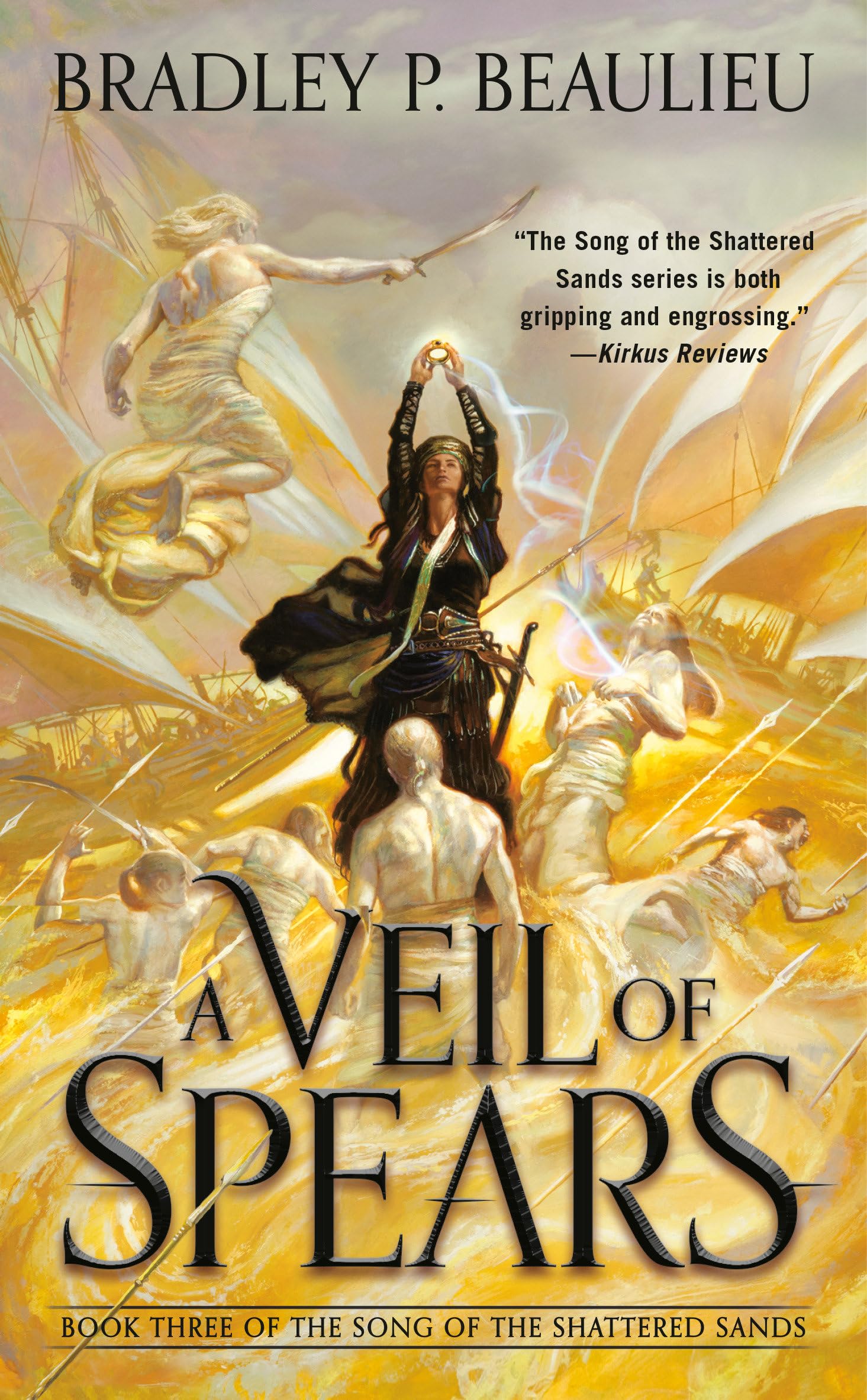 A Veil of Spears (Song of Shattered Sands, Band 3) Action & Adventure