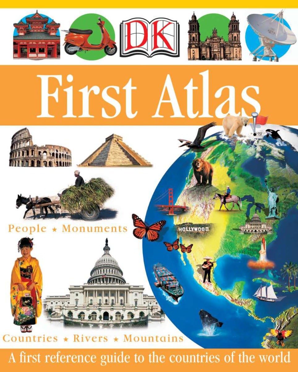 DK First Atlas: A First Reference Guide to the Countries of the World book