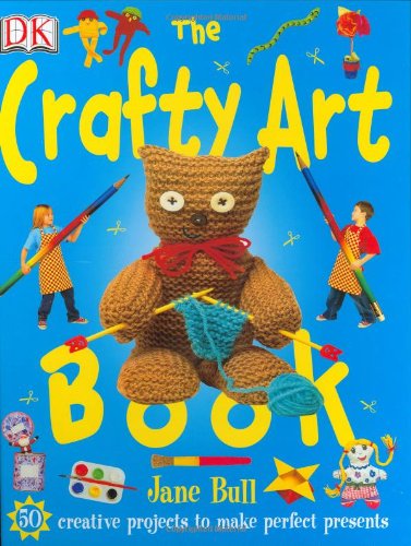 The Crafty Art Book (Jane Bull's Things to Do) Tiptoi & Games