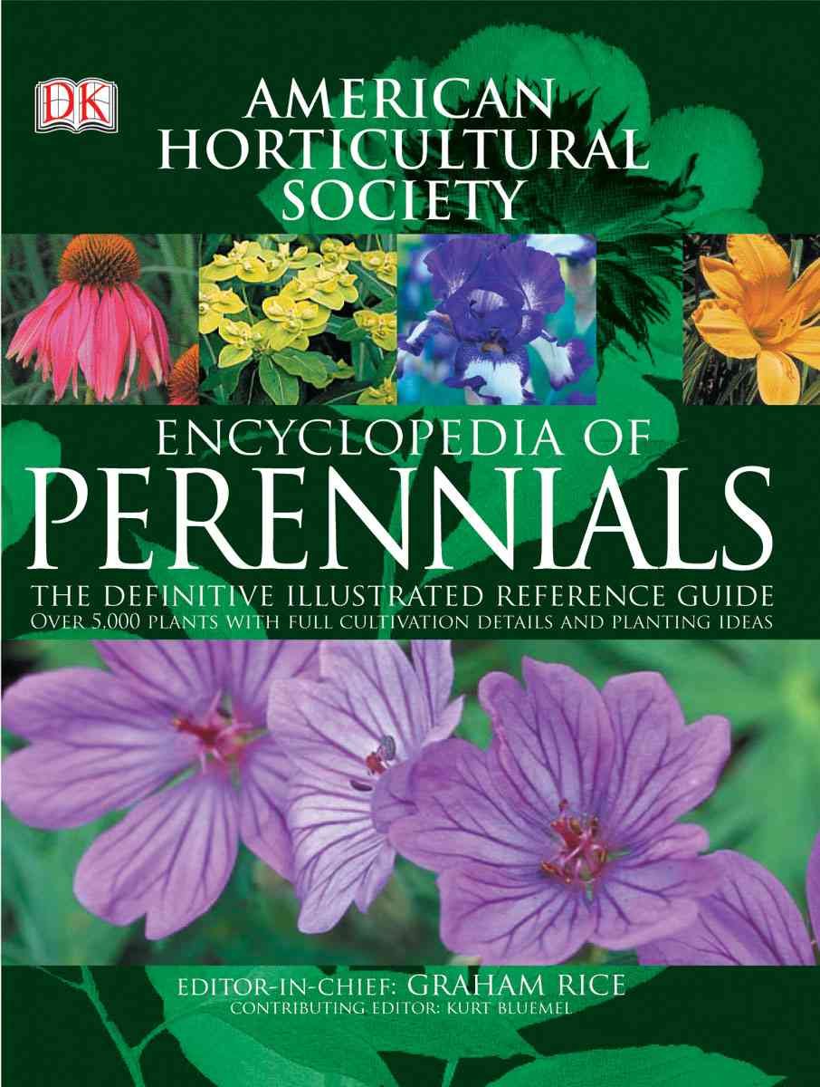 American Horticultural Society Encyclopedia of Perennials Garden & Plants