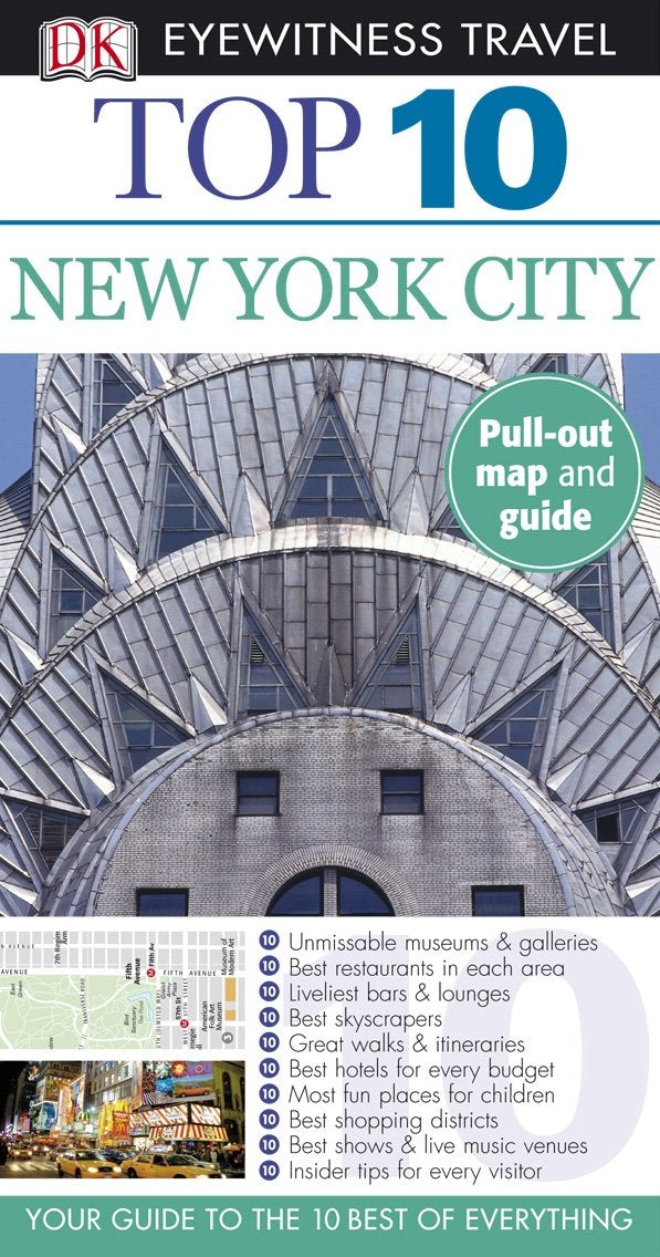 Dk Eyewitness Top 10 New York City (Dk Eyewitness Top 10 Travel Guides) Travel Guides