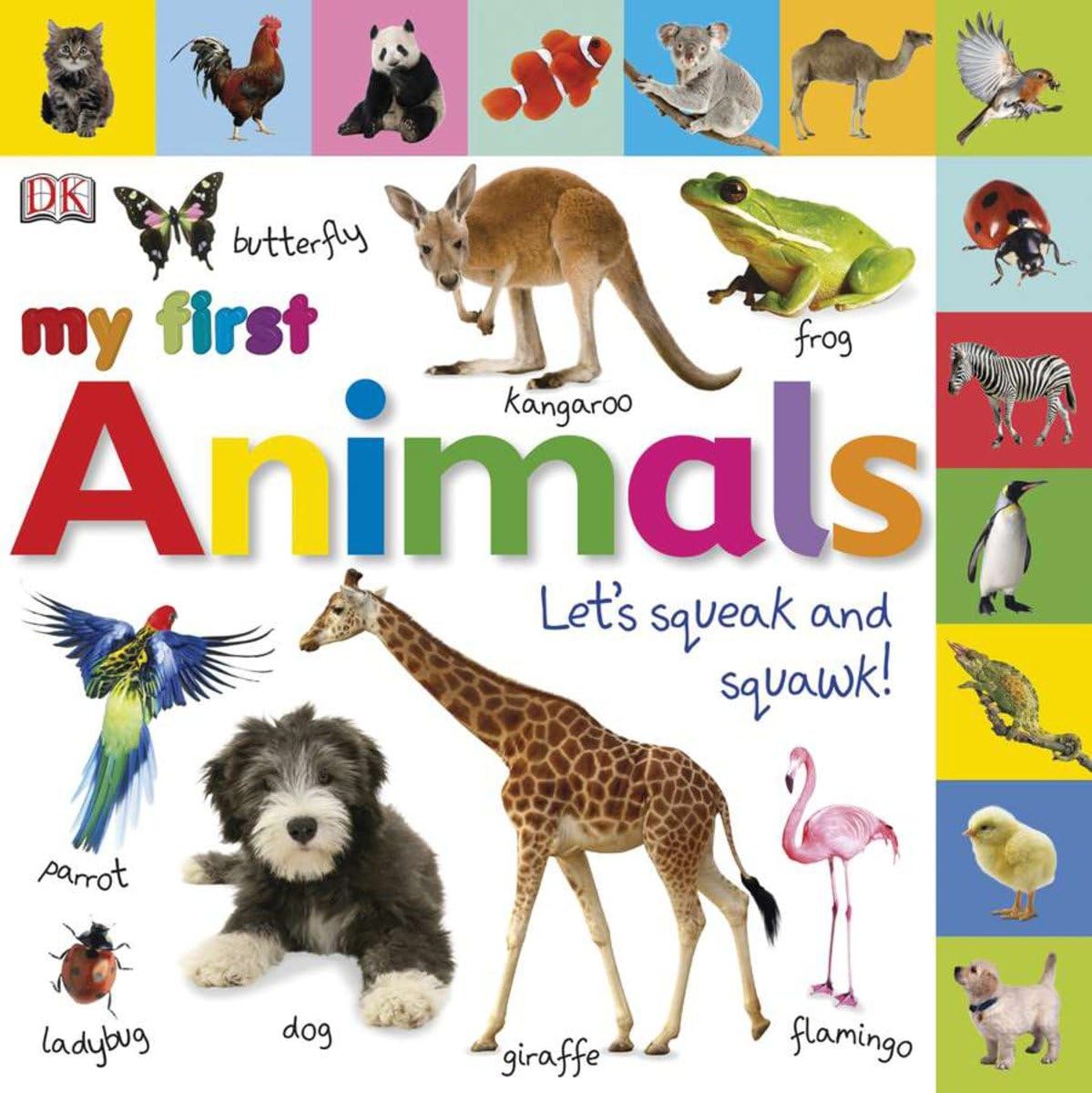 Tabbed Board Books: My First Animals: Let's Squeak and Squawk! (My First Tabbed Board Book) Parents & Children