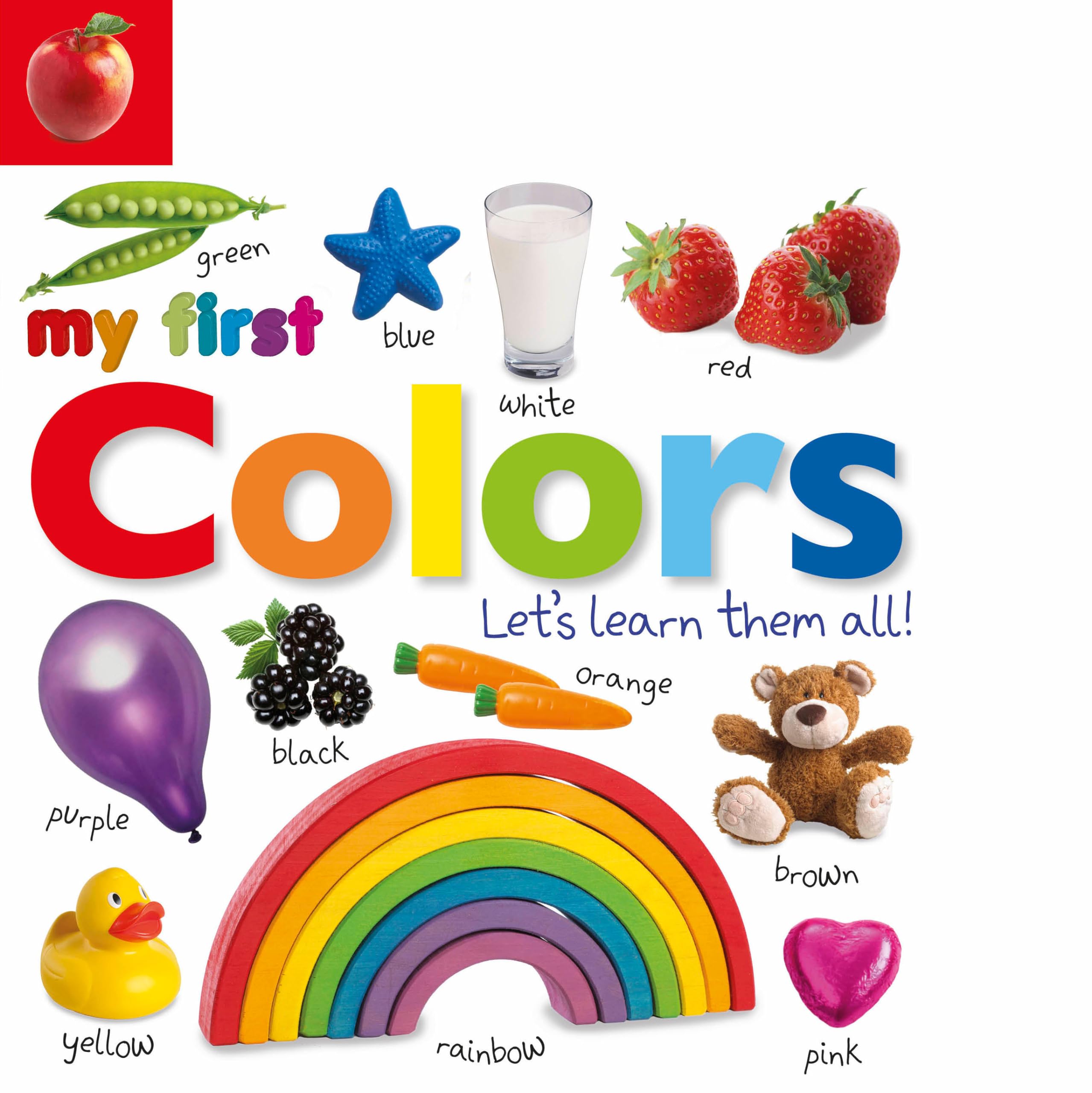 Tabbed Board Books: My First Colors: Let's Learn Them All! (My First Tabbed Board Book) Non-fiction
