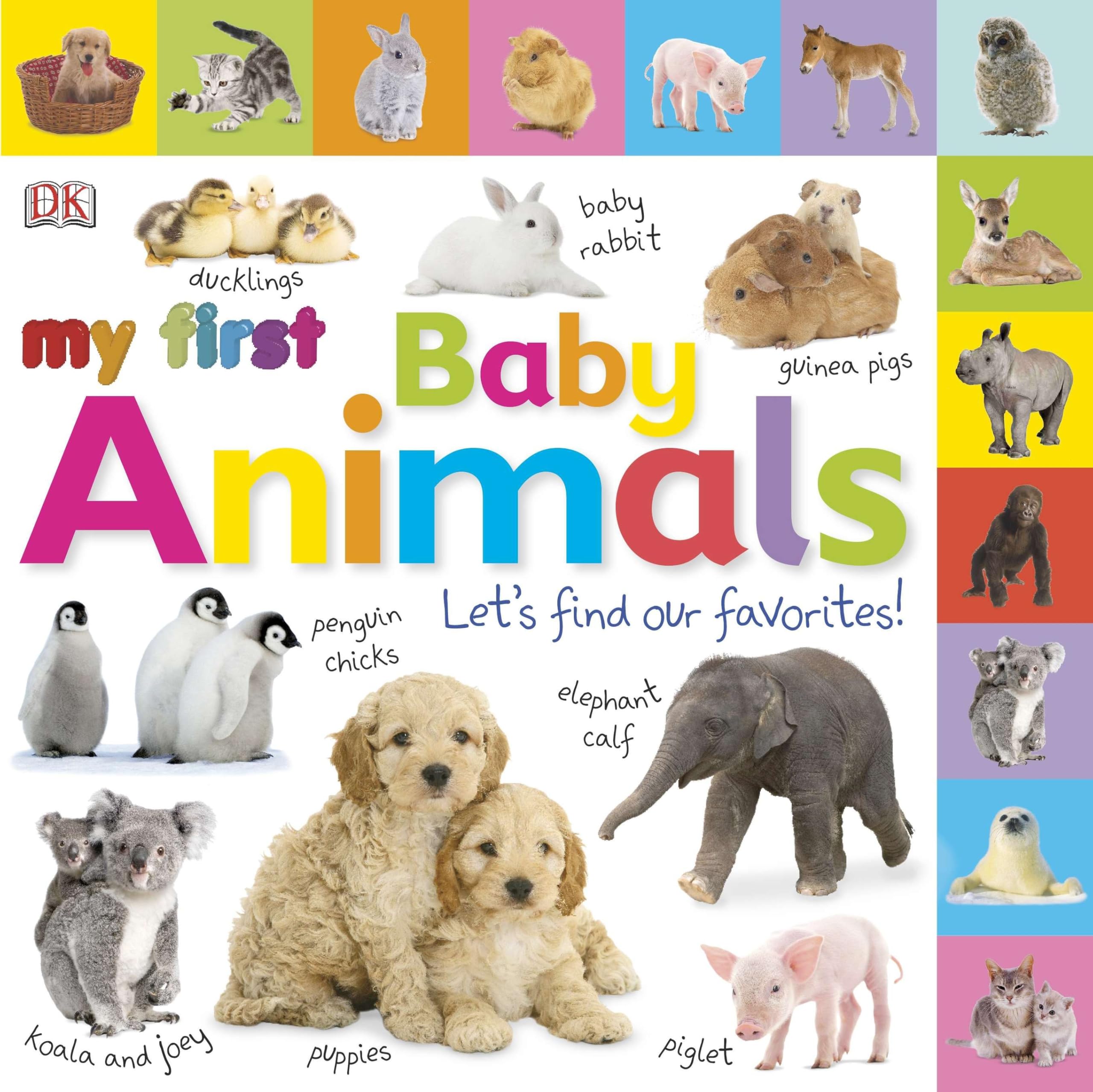 Tabbed Board Books: My First Baby Animals: Let's Find Our Favorites! (My First Tabbed Board Book) Parents & Children