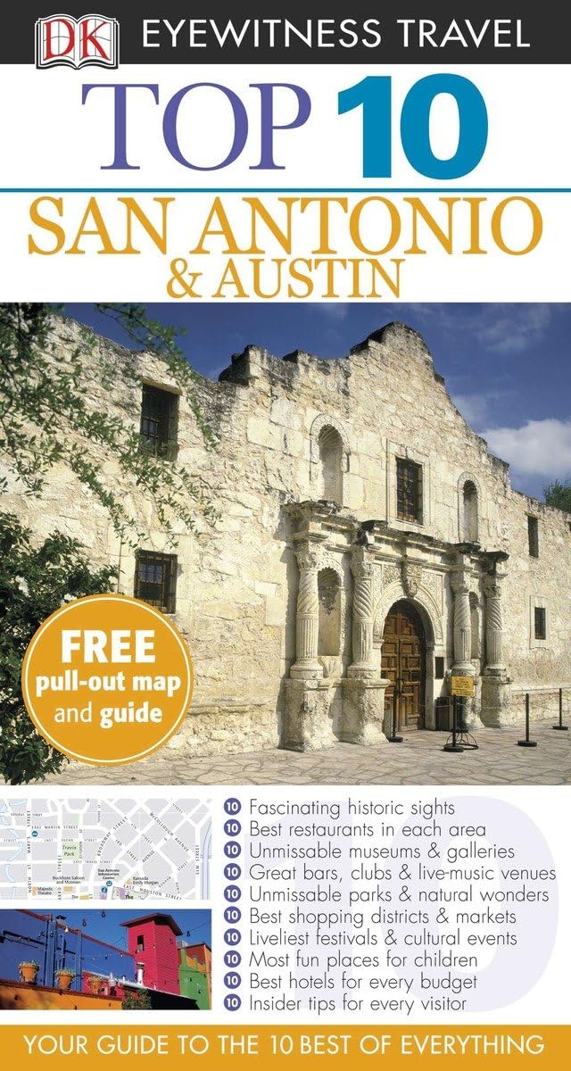 DK Eyewitness Top 10 San Antonio and Austin (Pocket Travel Guide) Leisure, Home & Garden