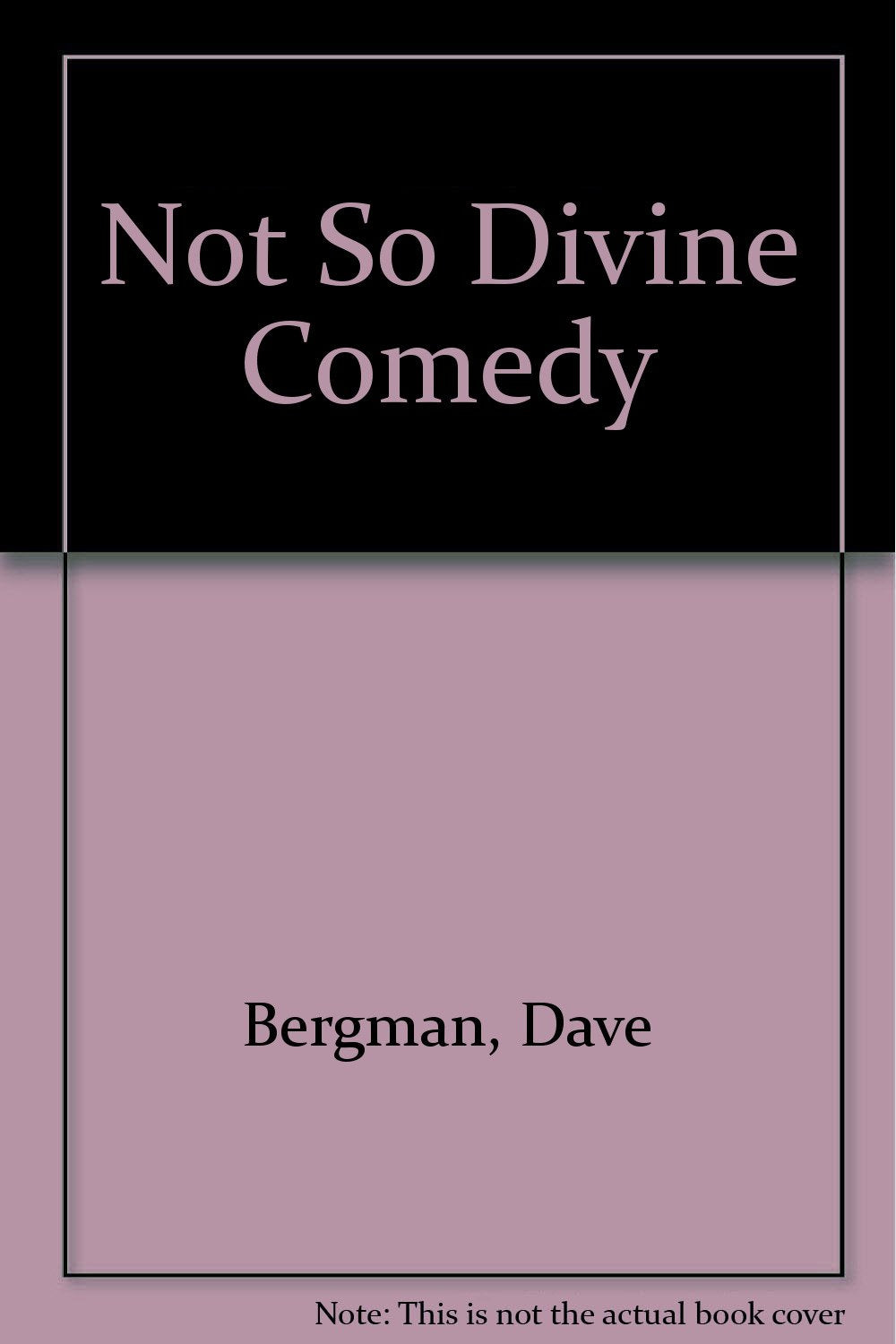 Not So Divine Comedy Books
