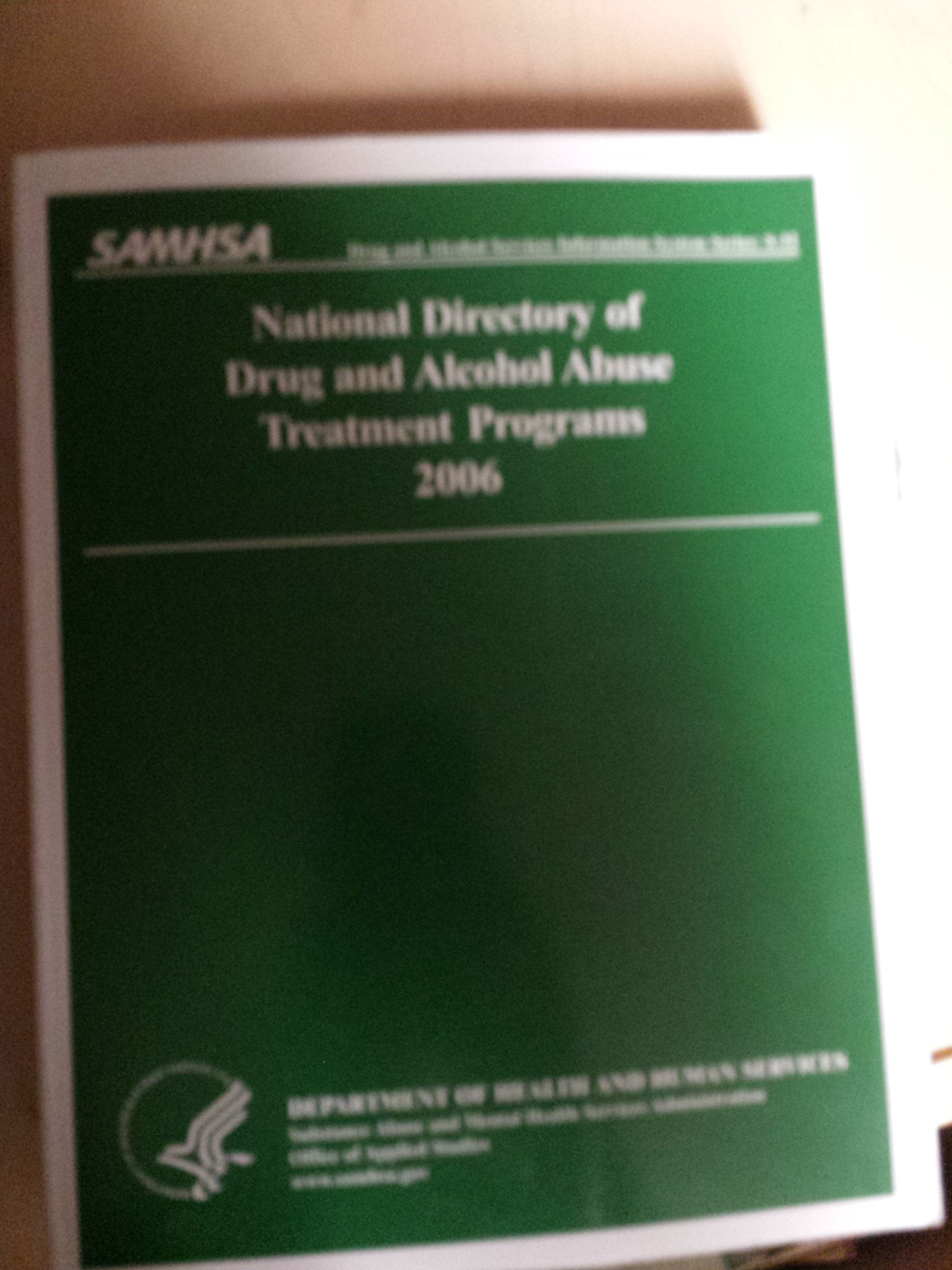 National Directory of Drug And Alcohol Abuse Treatment Programs Health, Nutrition & Fitness