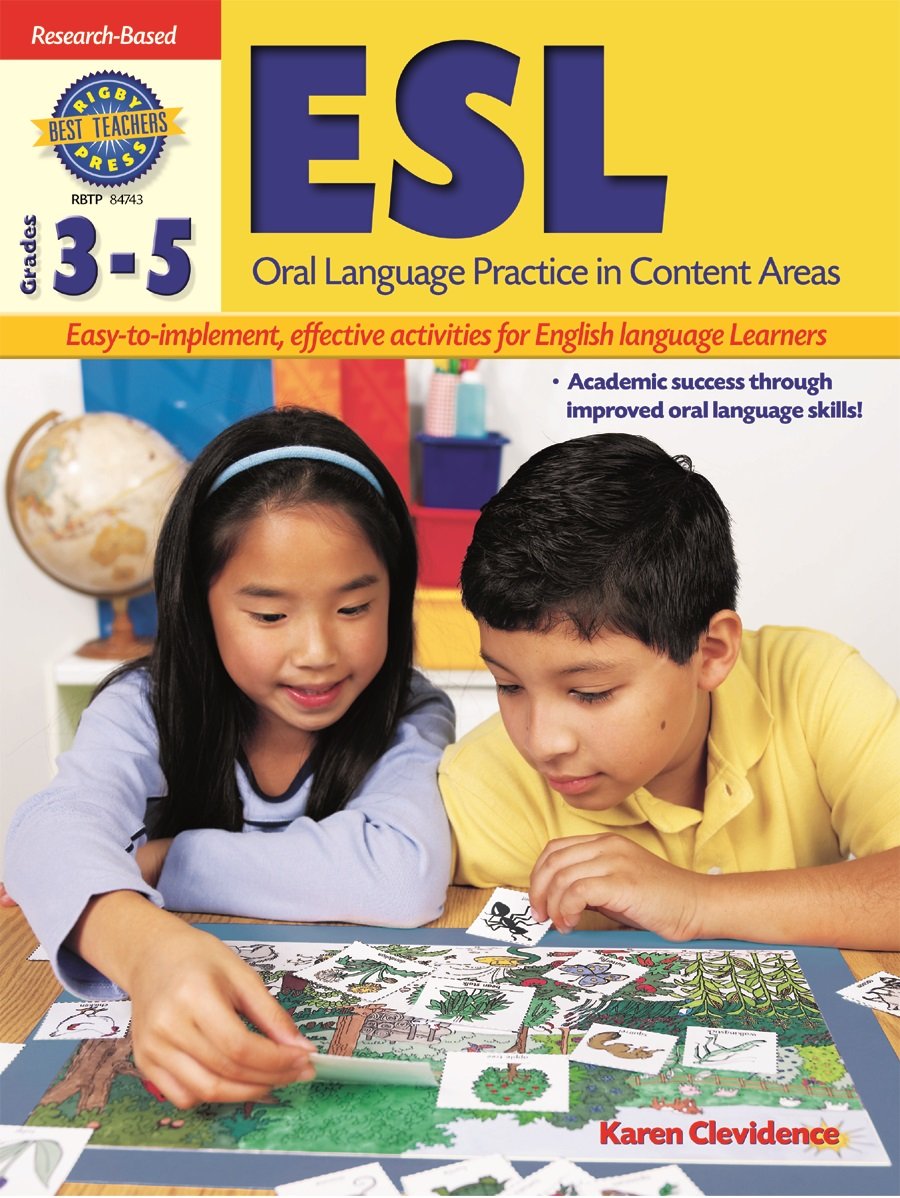 Rigby Best Teacher's Press: Reproducible ESL Oral Language Practice in Content Areas Learning & Reference