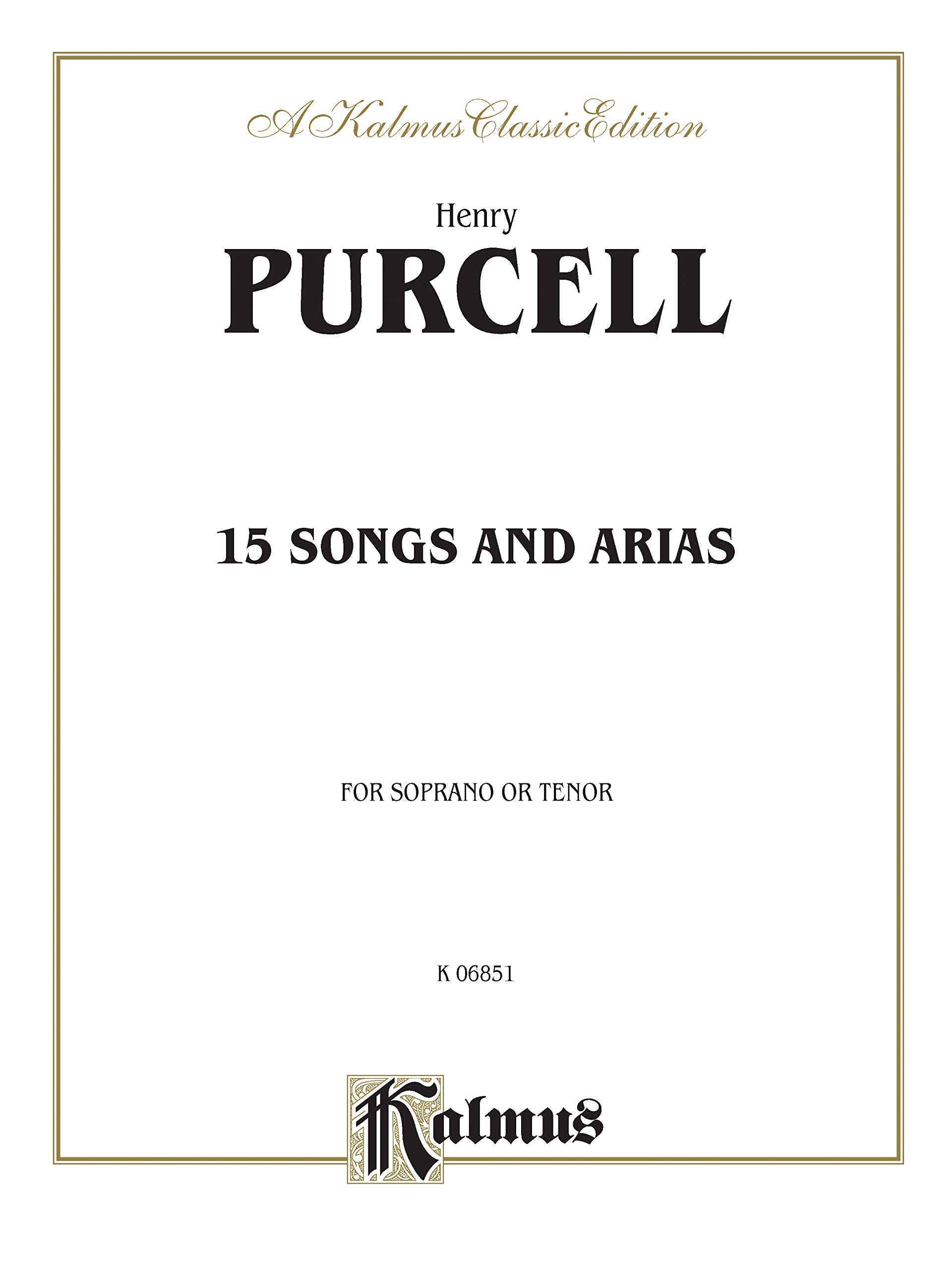 Fifteen Songs and Arias Social Sciences