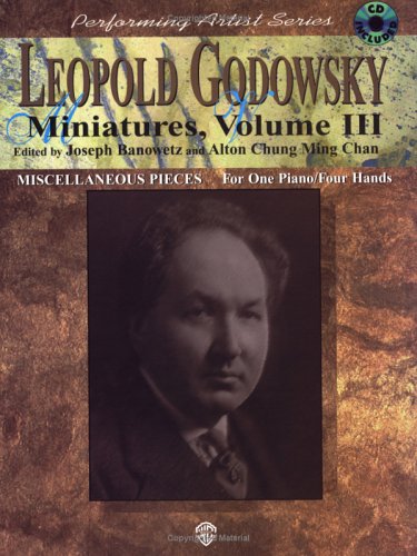 Miniatures: Miscellaneous Pieces (3) (The Performing Artist Series, Band 3) Sheet Music