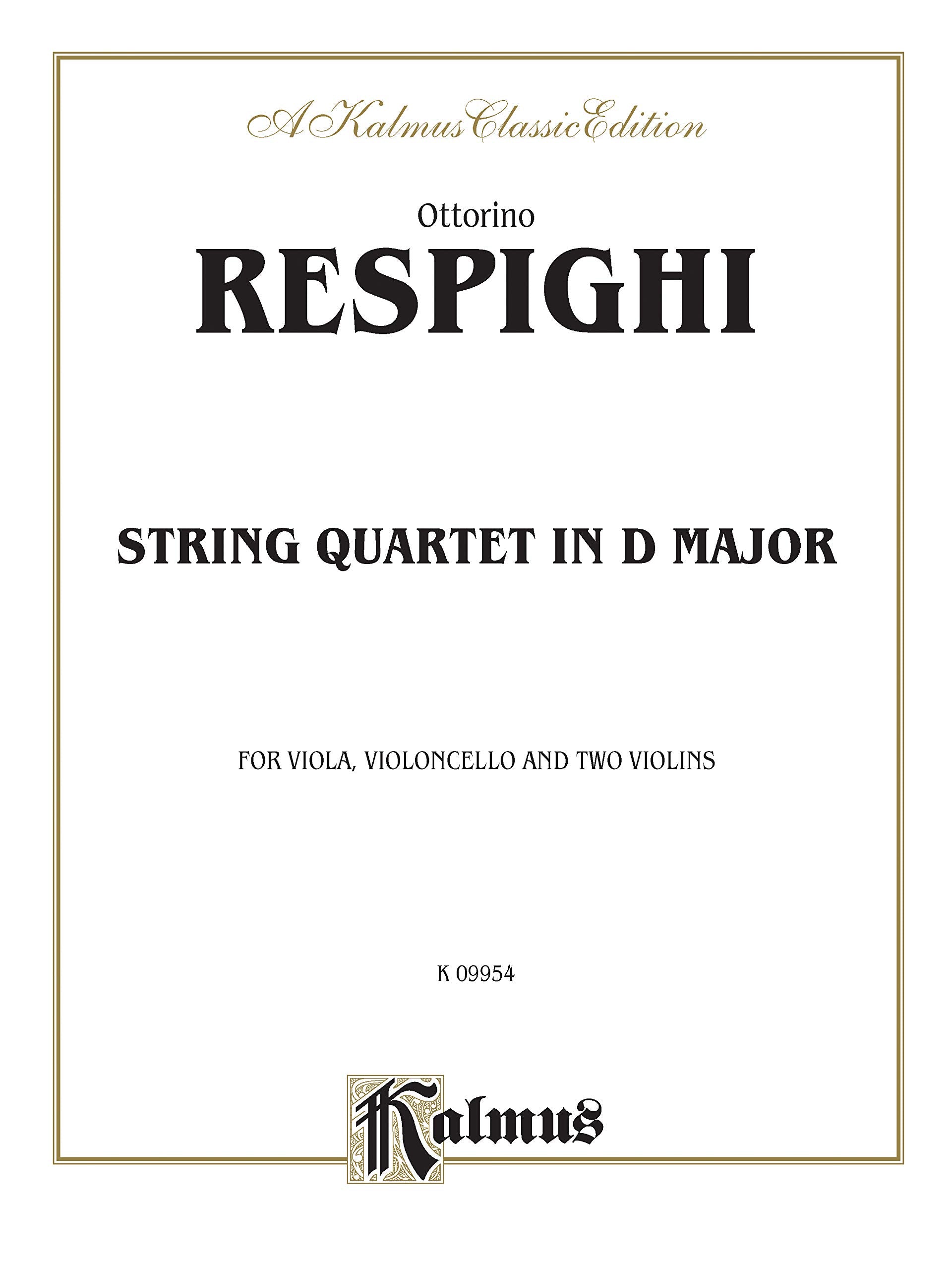 Product Image: String Quartet in D Major (1907)