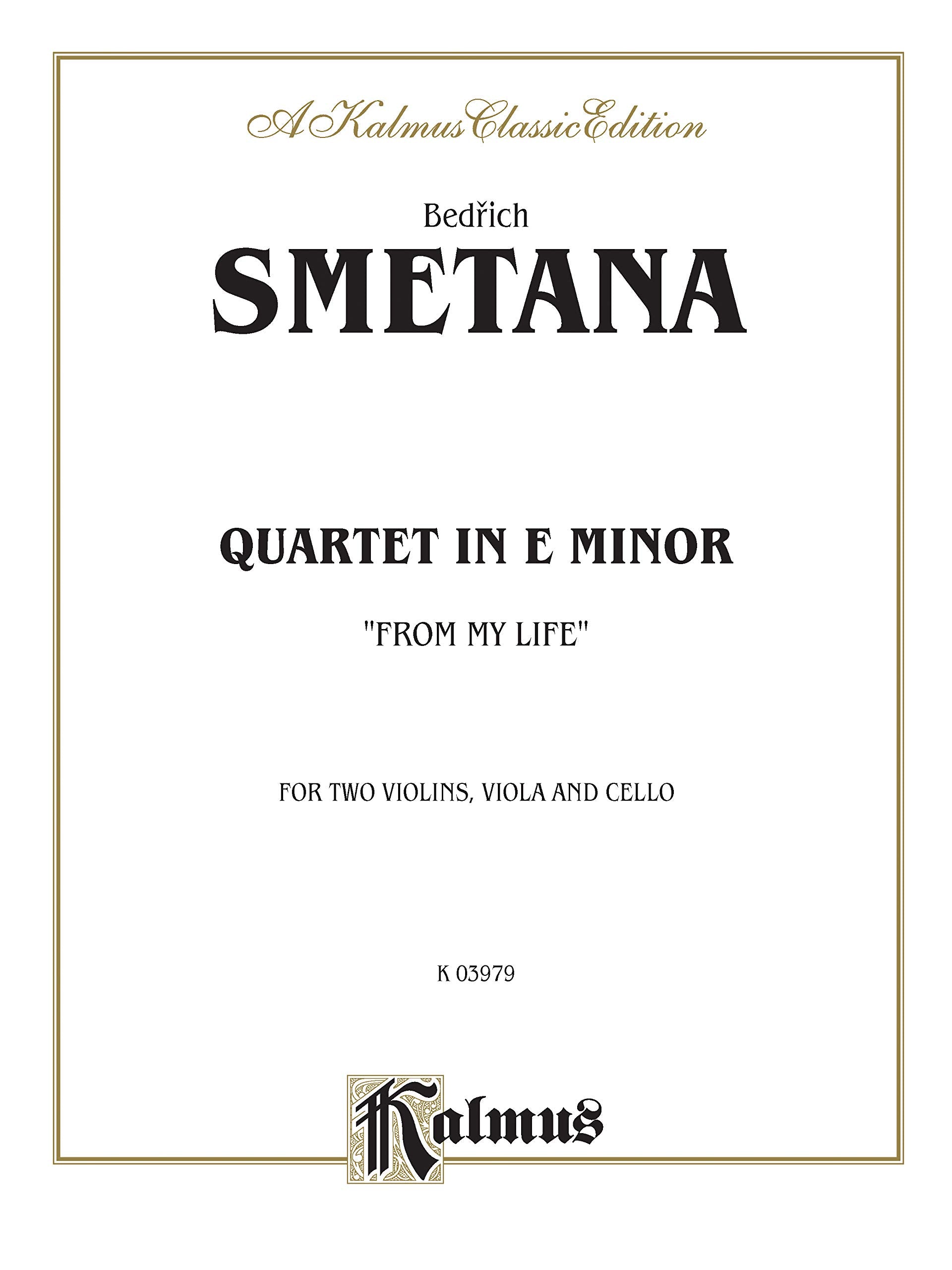Quartet "From My Life": For Two Violins, Viola and Cello Social Sciences