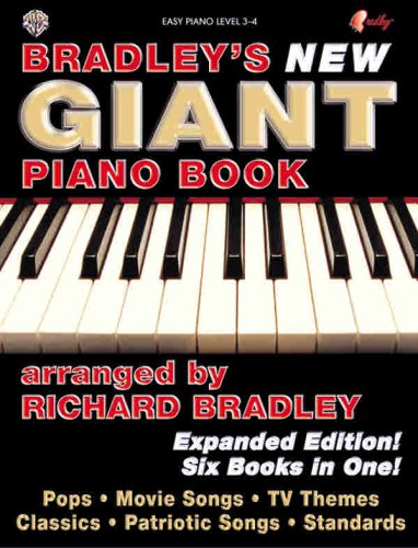 Bradley's New Giant Piano Book Books