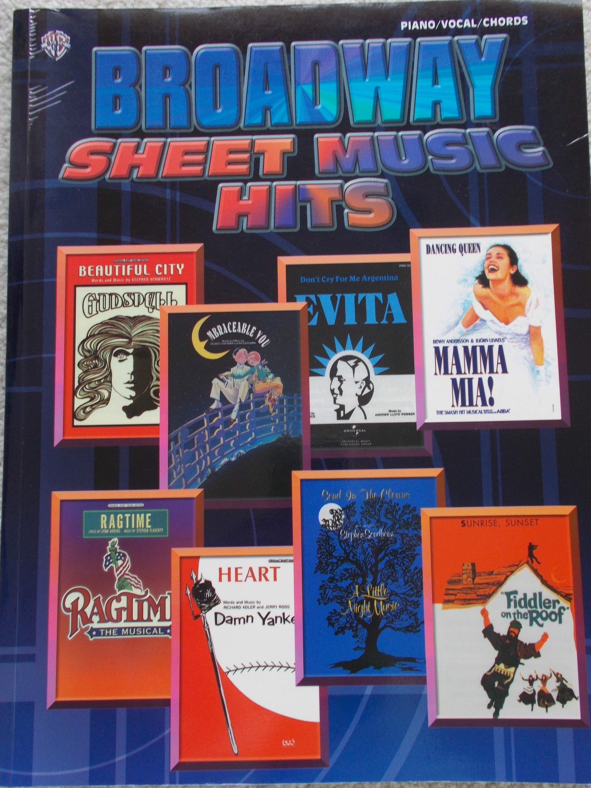 Broadway Sheet Music Hits for Piano/Vocal/Chords Social Sciences