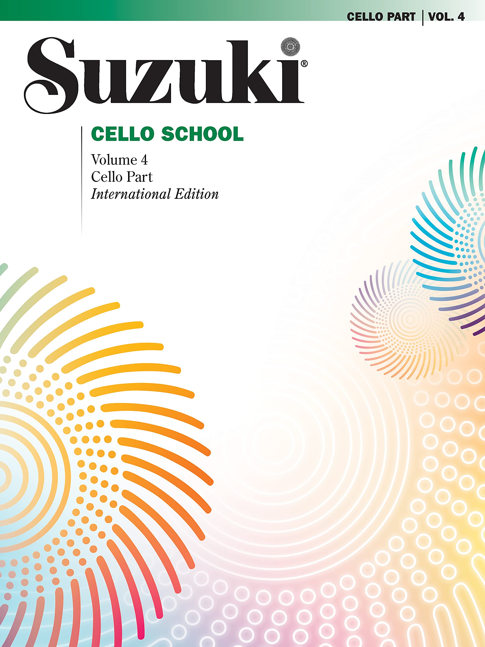 Suzuki Cello School Cello Part, Volume 4 (Revised) Arts & Music Books