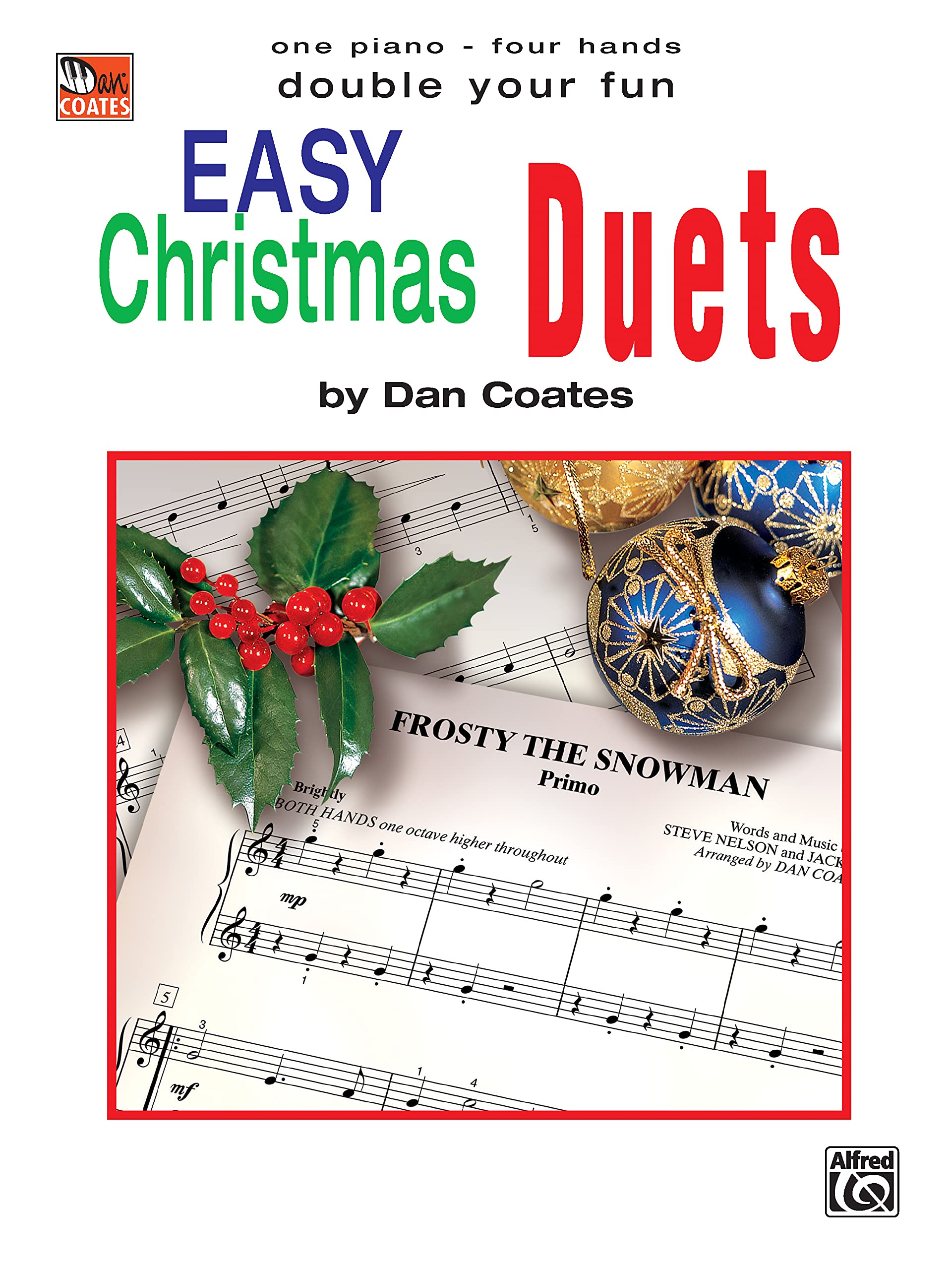 Double Your Fun: Easy Christmas Duets: Piano Duet (1 Piano, 4 Hands) Book Social Sciences