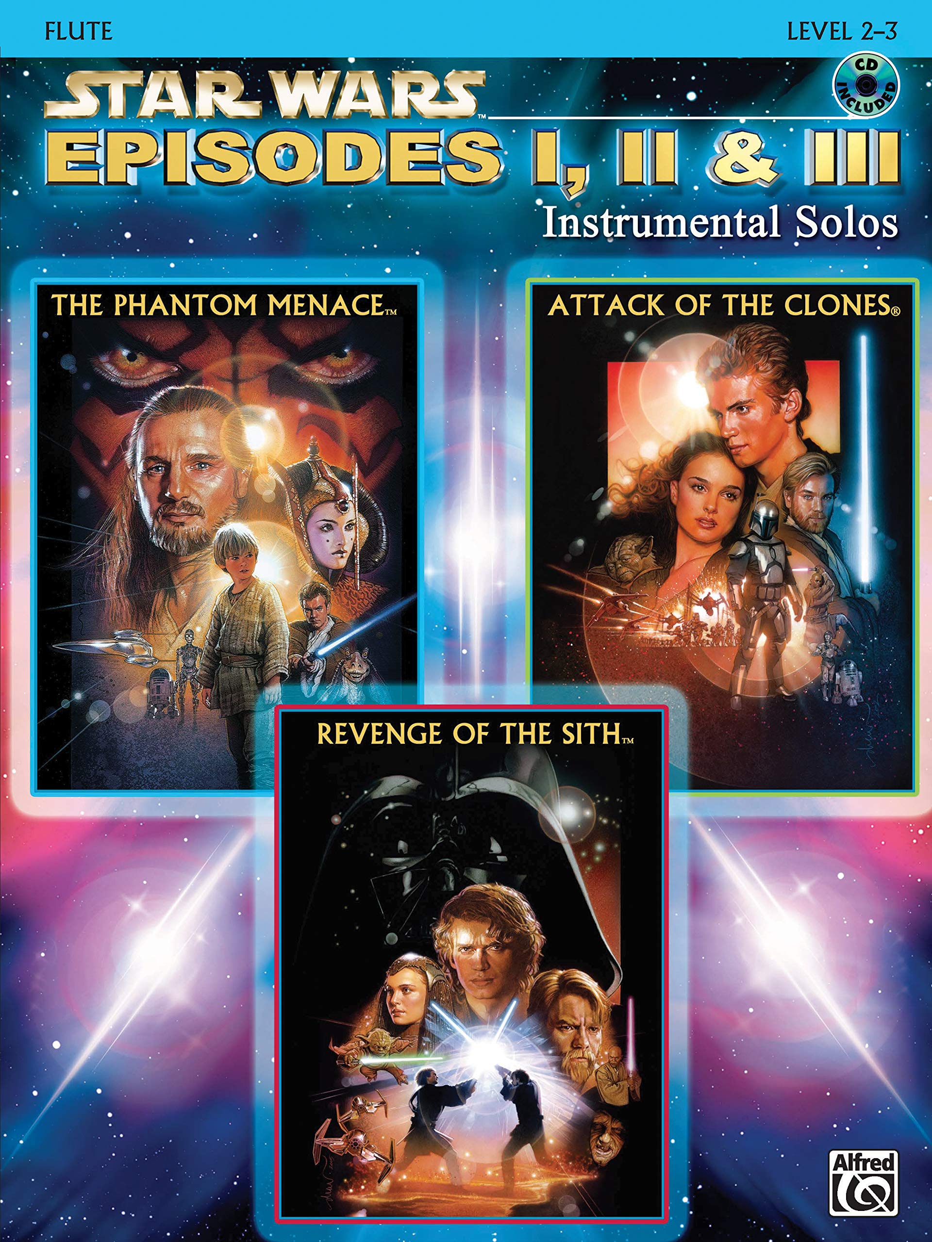 Star Wars®: Episodes I, II & III: Instrumental Solos, Flöte (incl. CD) Sheet Music