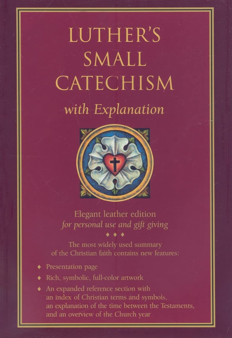 NIV Luther's Small Catechism with Explanation - 1991 Bonded Leather Film, Art & Culture