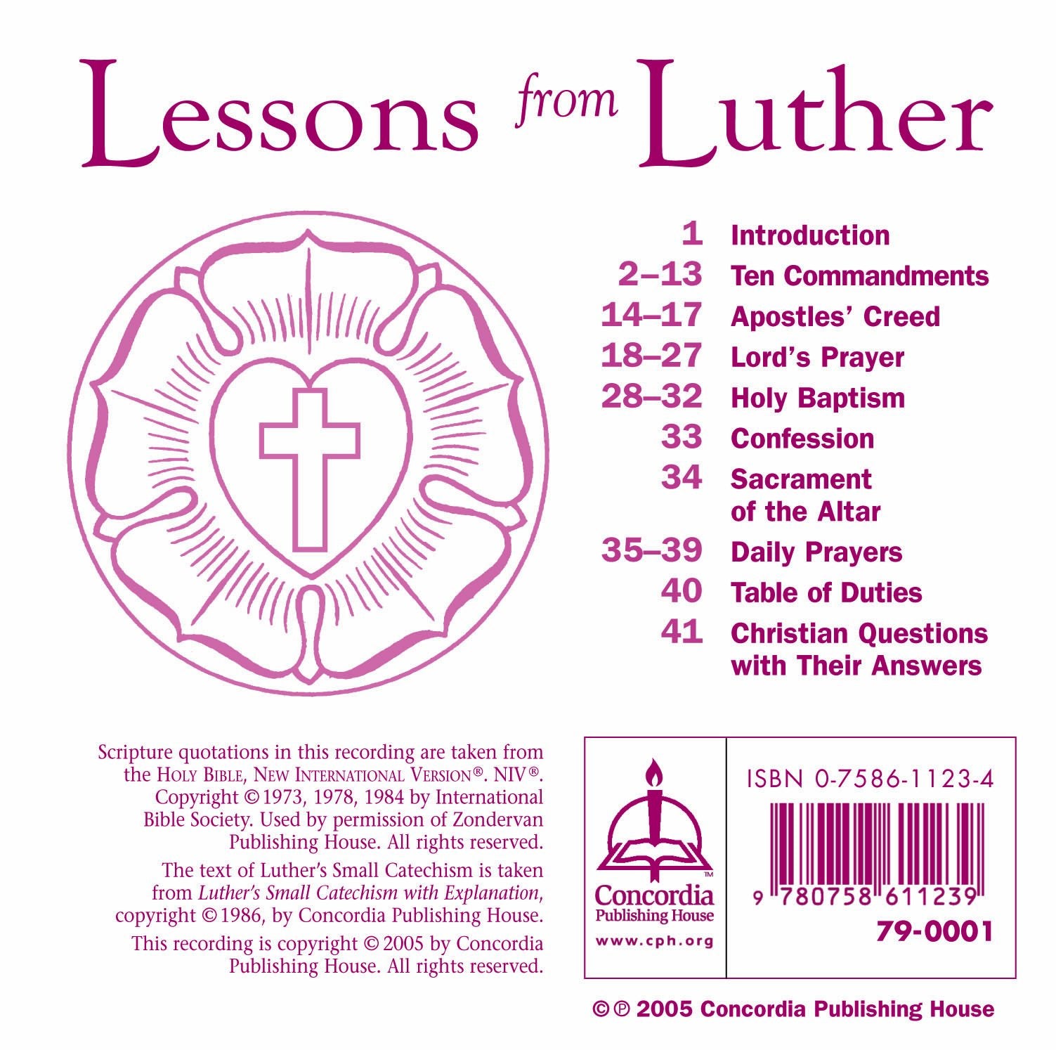 Product Image: Lessons from Luther