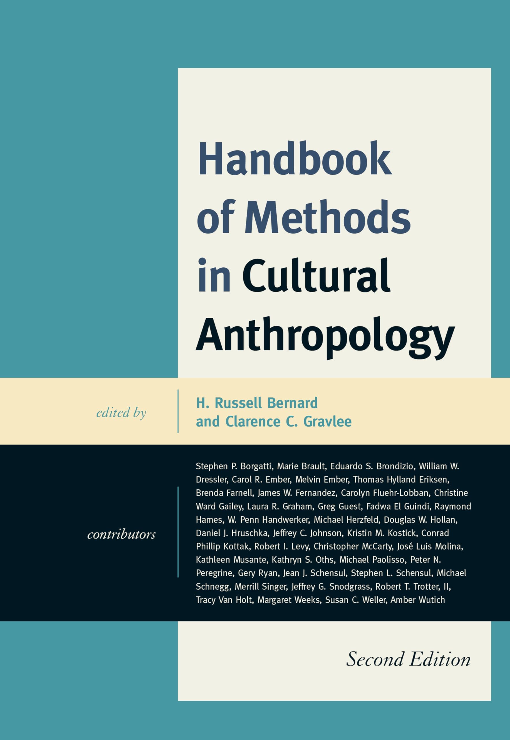 Handbook of Methods in Cultural Anthropology Law