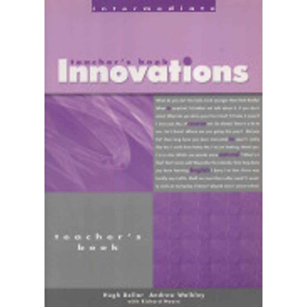 Innovations Intermediate Teacher's Book: A Course in Natural English (Helbling Languages) Foreign Languages ​​& Dictionaries