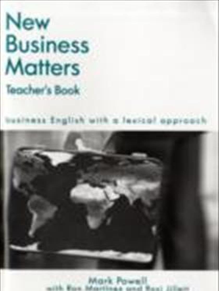 New Business Matters, Teacher's Book Foreign Languages ​​& Dictionaries