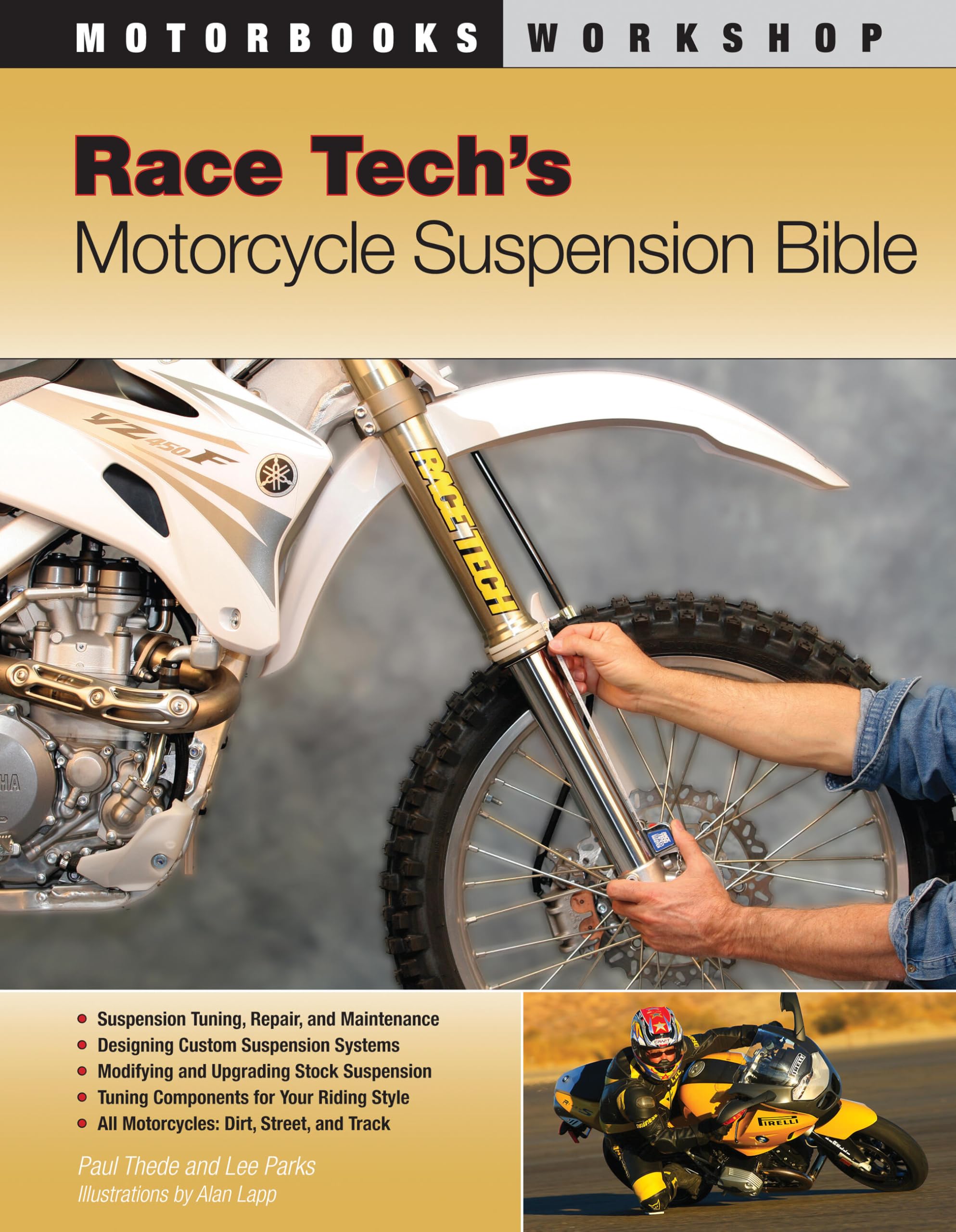 Race Tech's Motorcycle Suspension Bible (Motorbooks Workshop): Dirt, Street, and Track Hobbies & Crafts