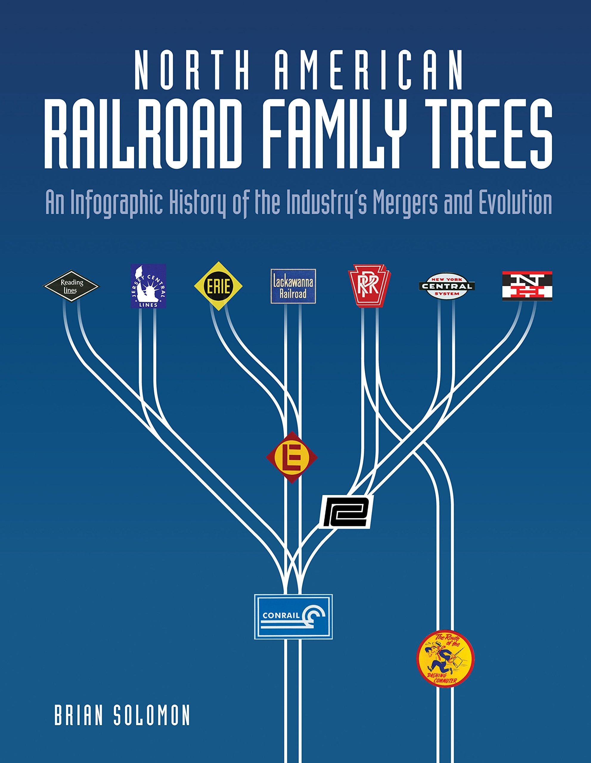 North American Railroad Family Trees: An Infographic History of the Industry's Mergers and Evolution book