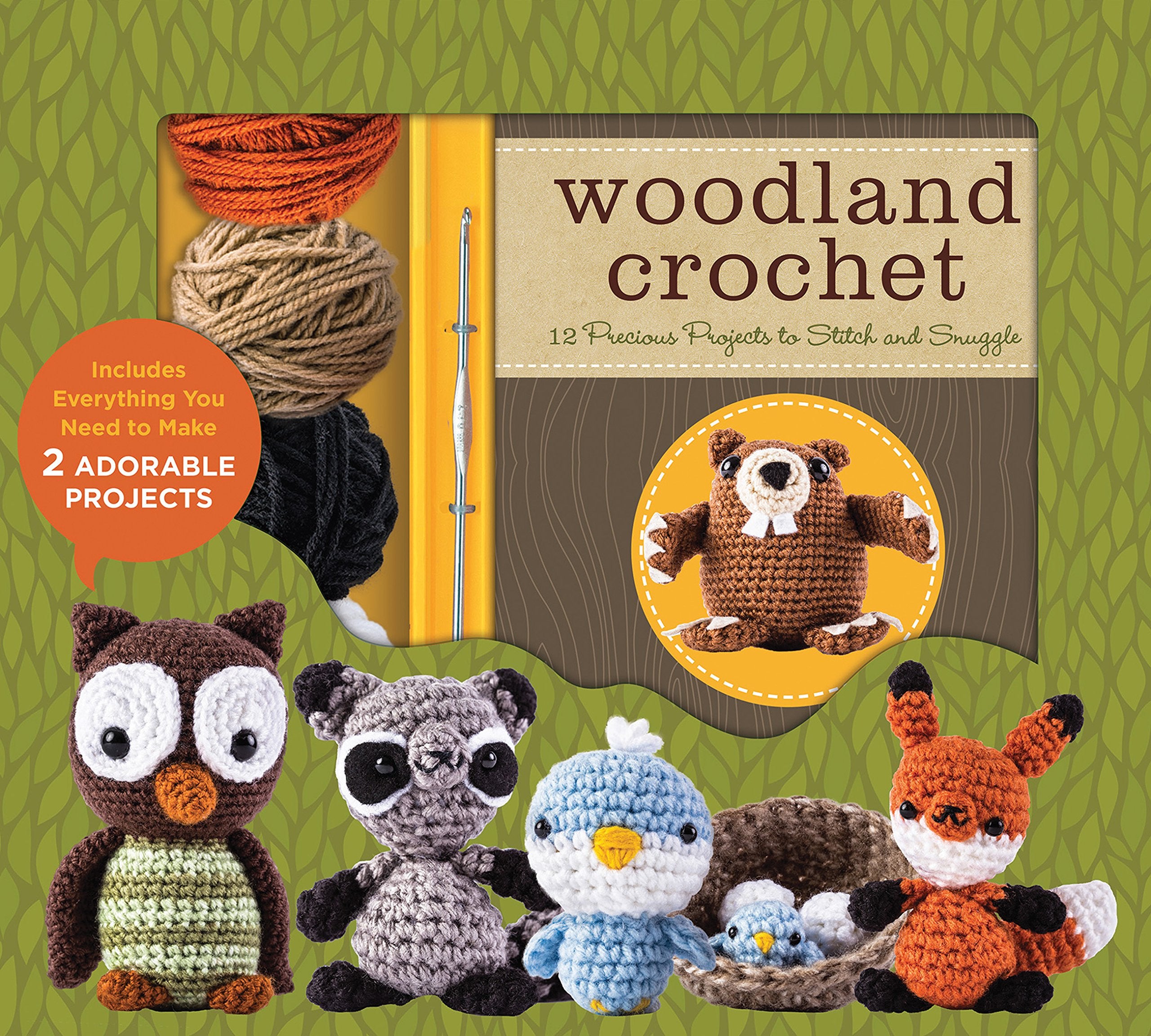 Woodland Crochet: 12 Precious Projects to Stitch and Snuggle book