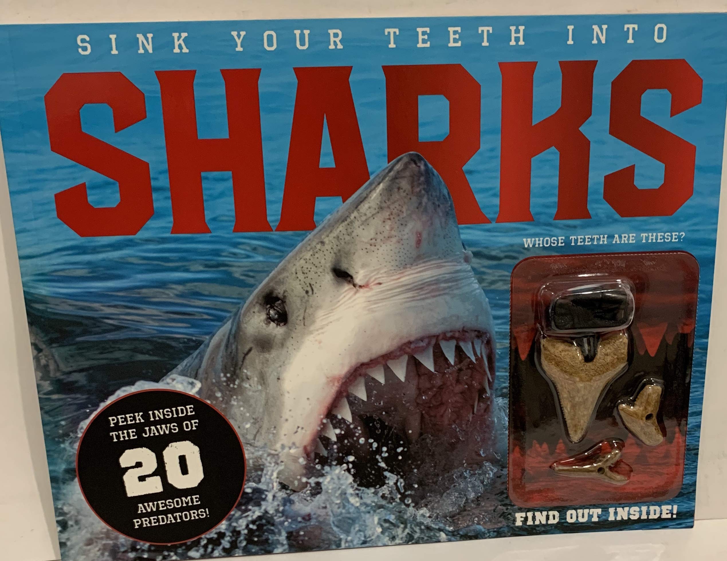 Sink Your Teeth Into Sharks: Peek Inside the Jaws of 20 Awesome Predators Books