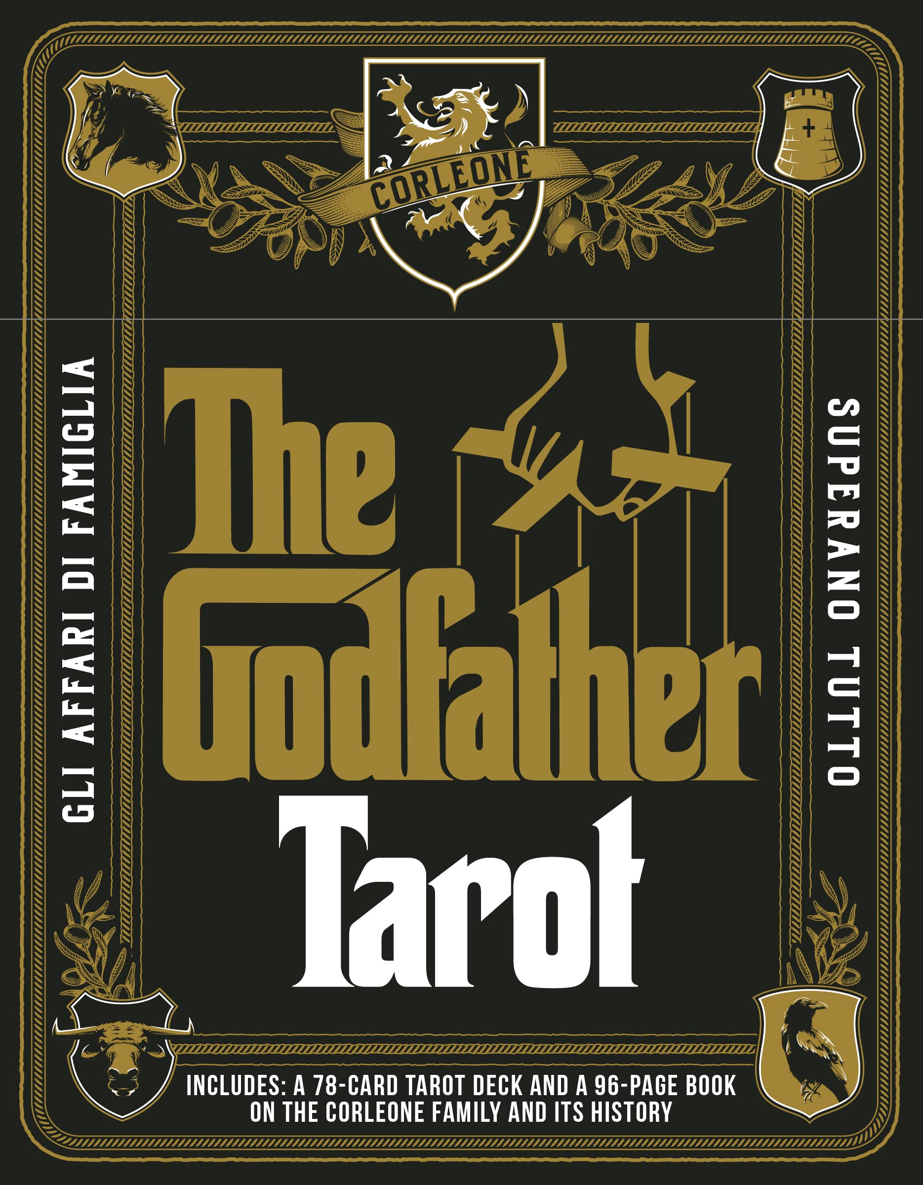 The Godfather Tarot: Includes: A 78-card Tarot Deck and a Book on the Corleone Family and its History Film, Art & Culture