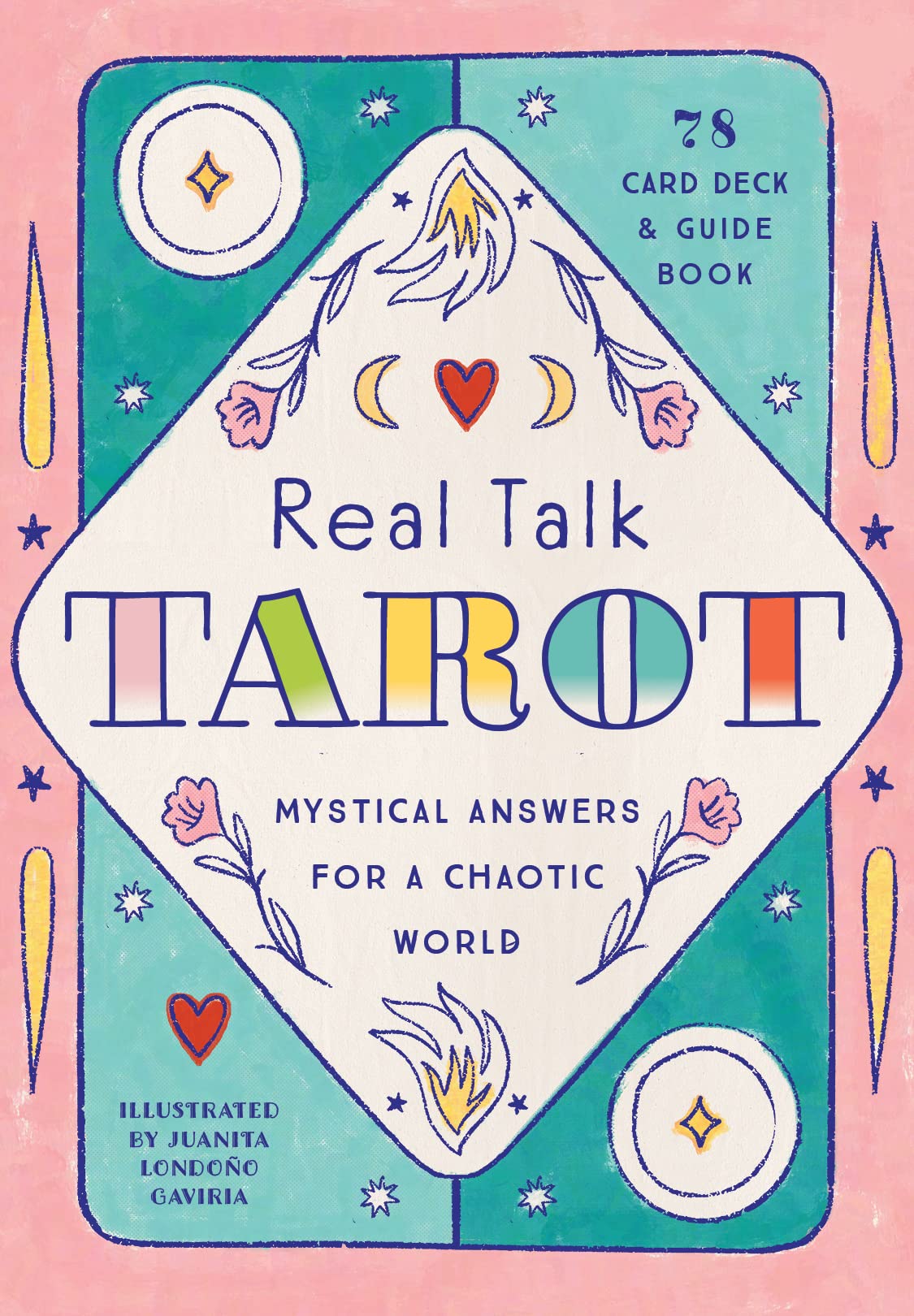 Real Talk Tarot - Gift Edition: Mystical Answers for a Chaotic World - 78-card Deck and Guide Book Religion & Esotericism