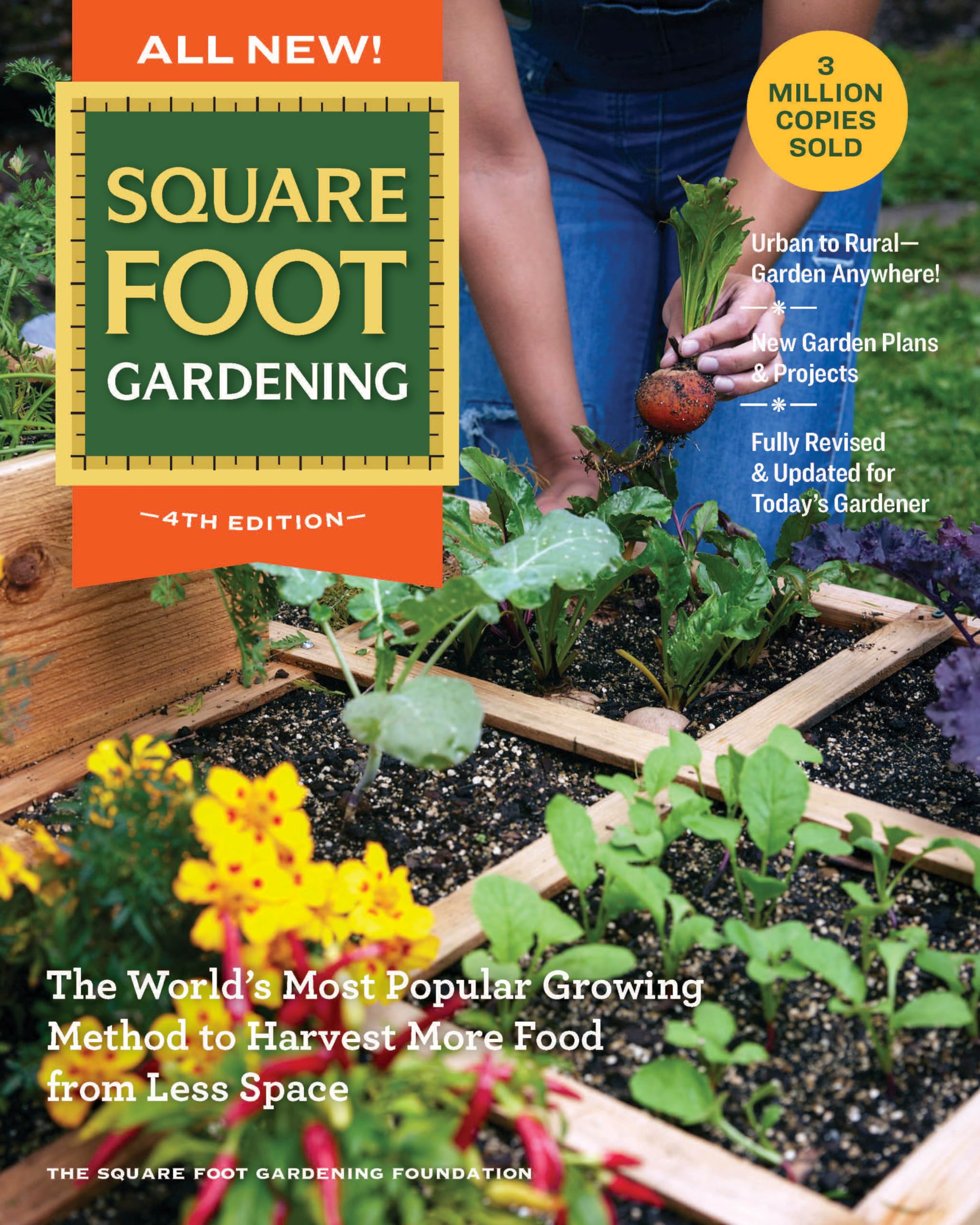 All New! Square Foot Gardening, 4th Edition Garden & Plants