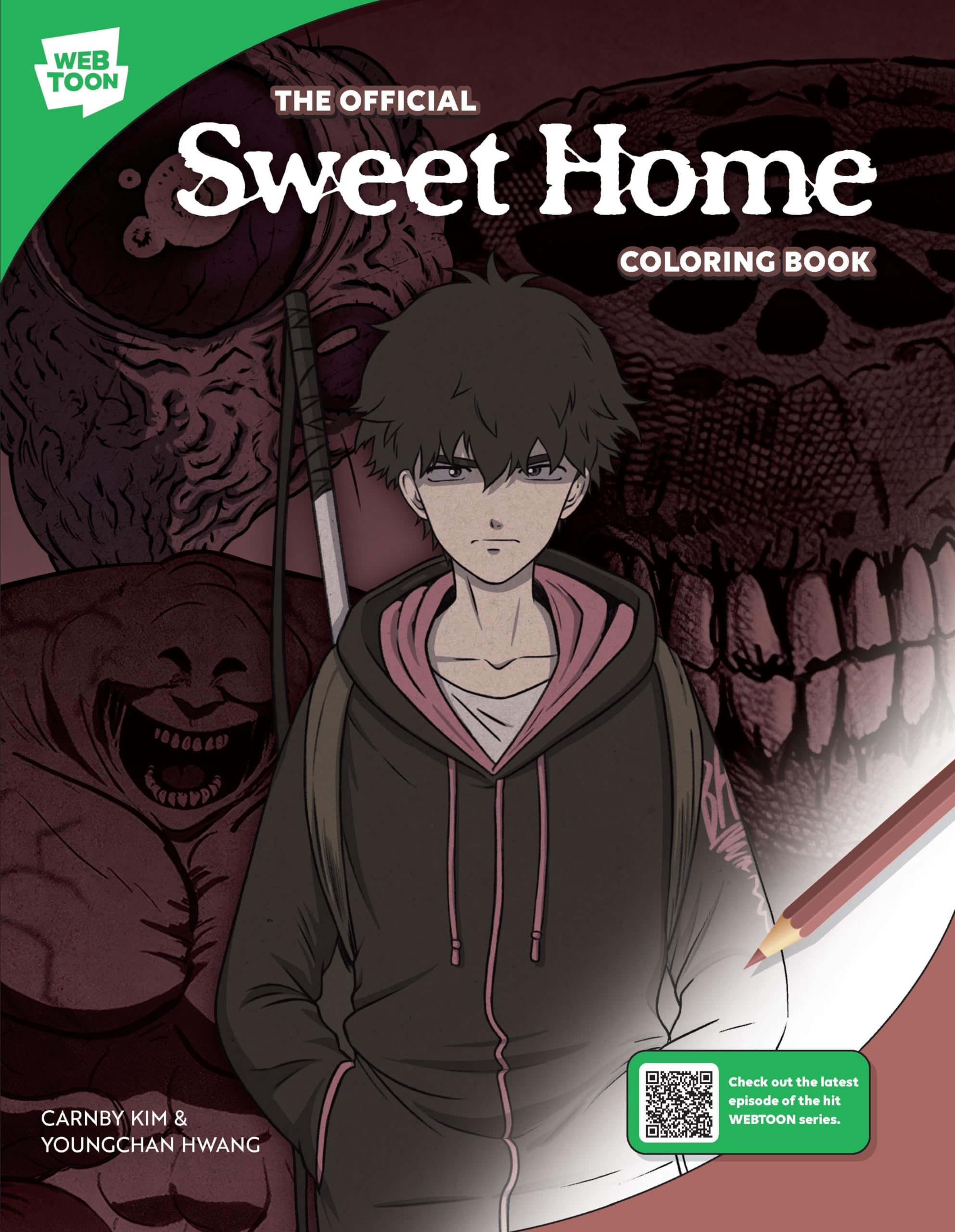 The Official Sweet Home Coloring Book: 46 original illustrations to color and enjoy (WEBTOON) Manga