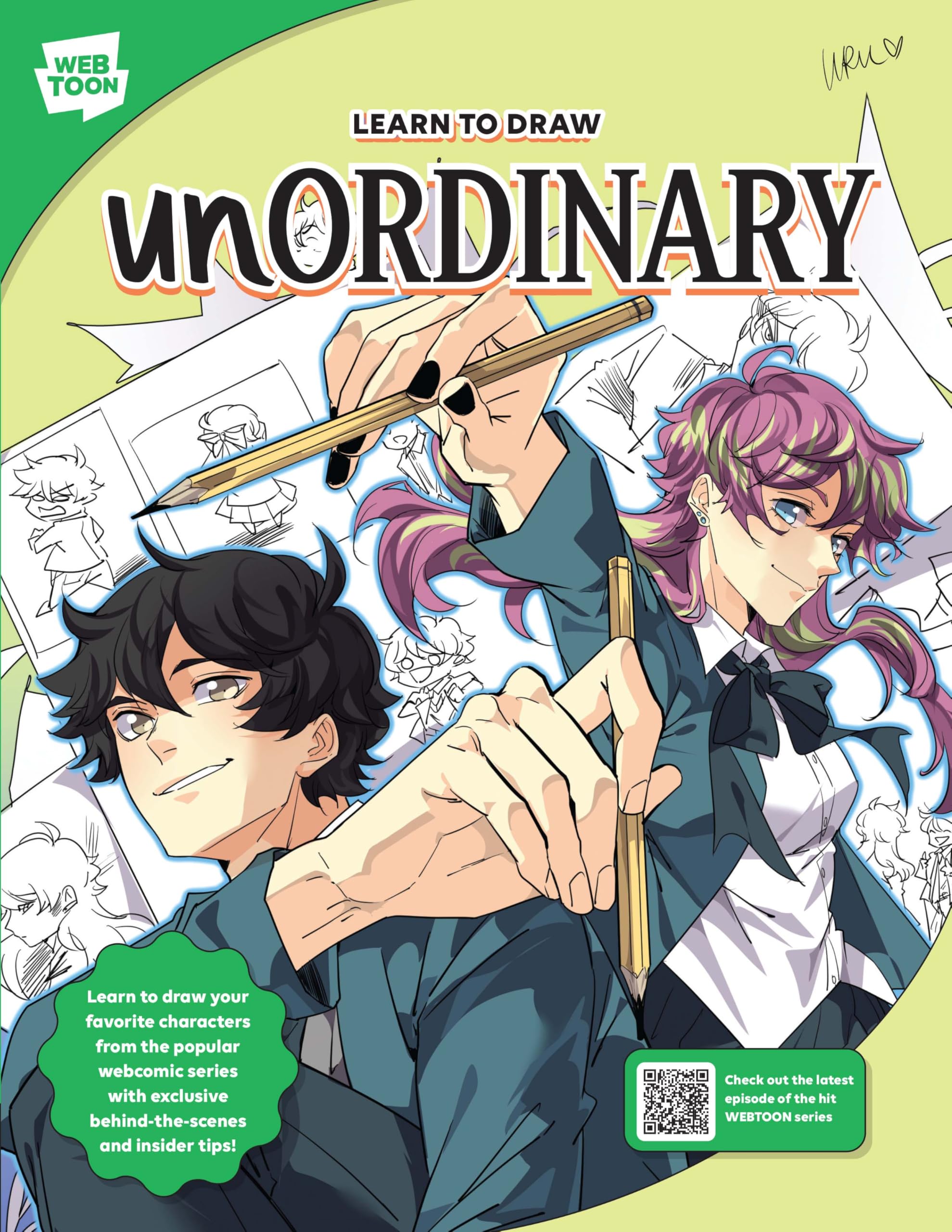 Learn to Draw unOrdinary: Learn to draw your favorite characters from the popular webcomic series with exclusive behind-the-scenes and insider tips! (WEBTOON) Manga
