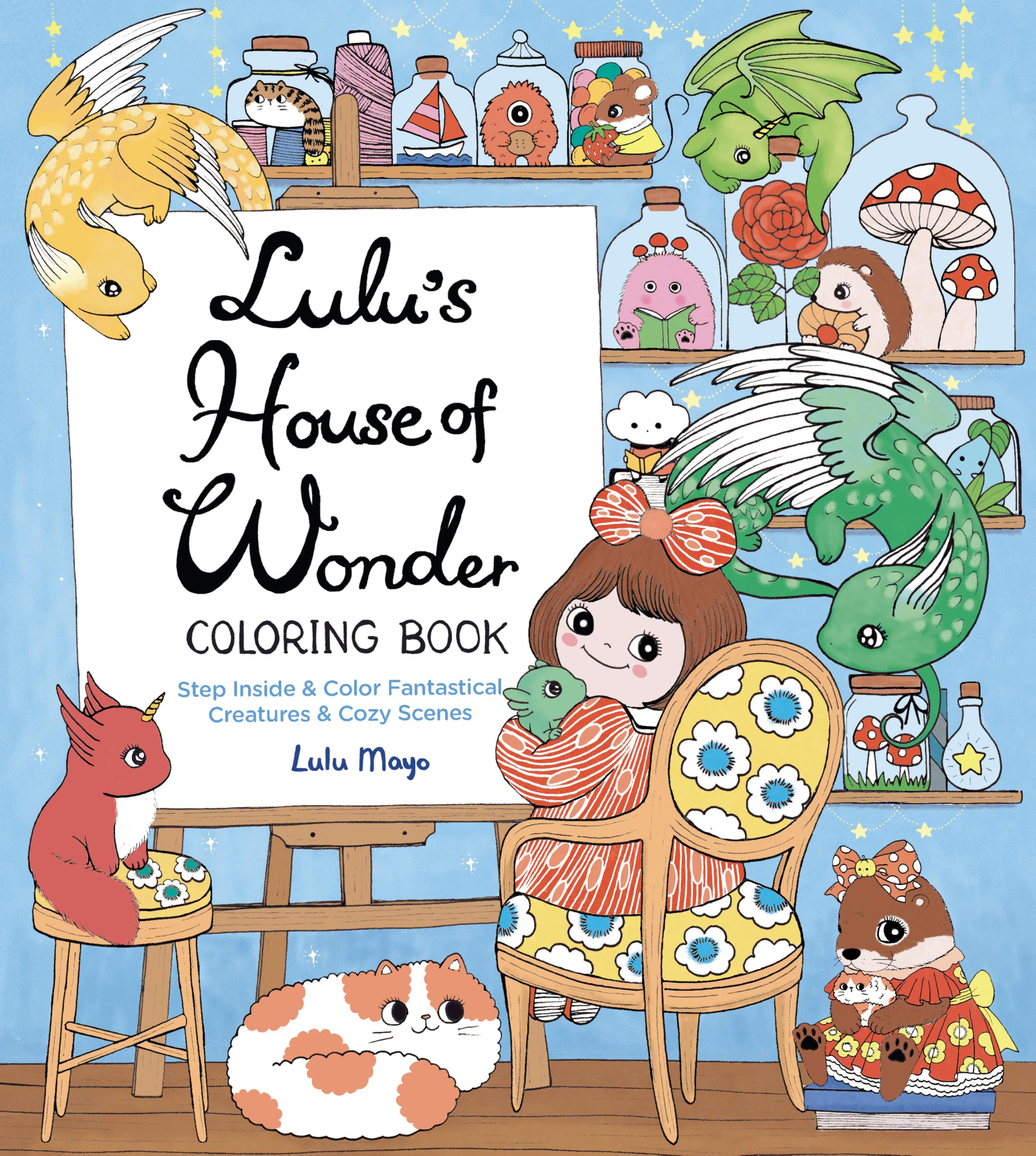 Lulu's House of Wonder Coloring Book Manga