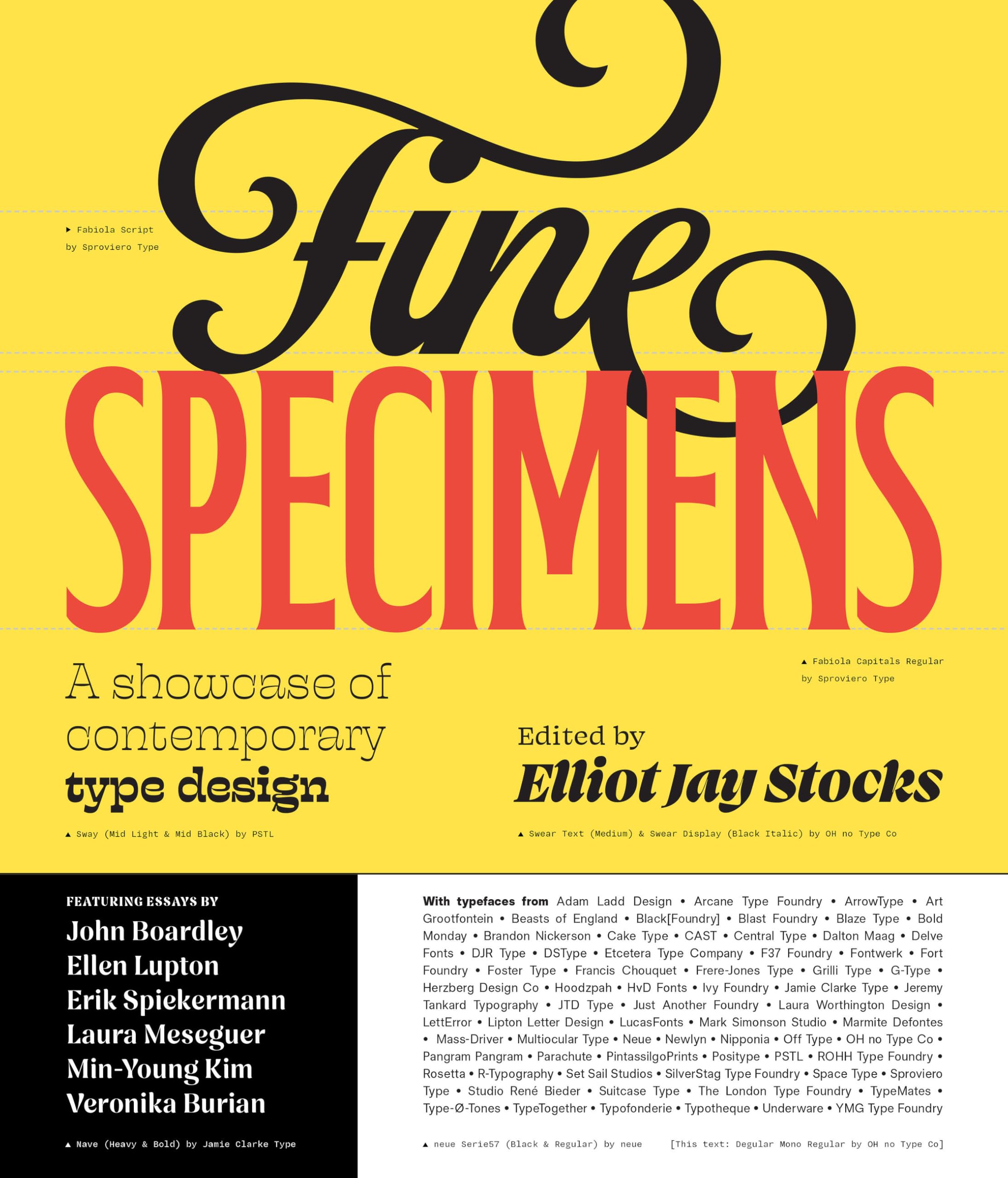 Fine Specimens: A Showcase of Contemporary Type Design Business, Finance & Career