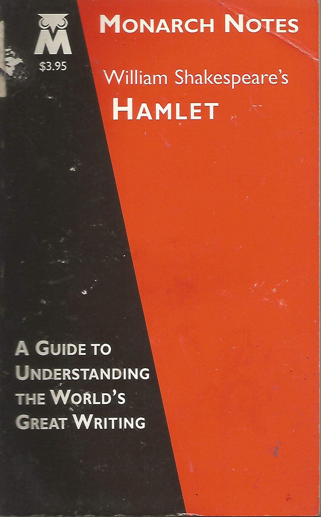 William Shakespeare's Hamlet (Monarch Notes) Books