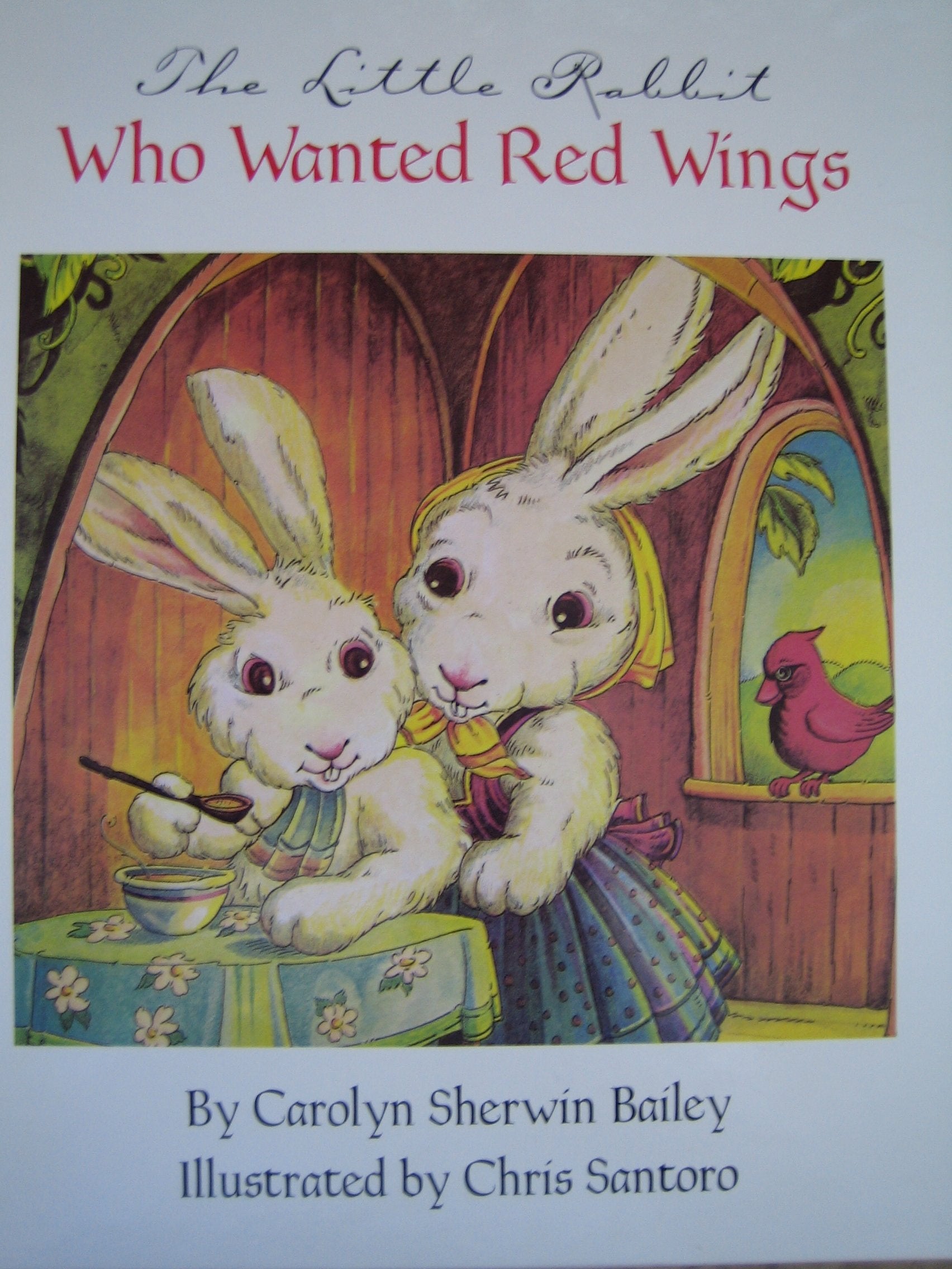 The little rabbit who wanted red wings book
