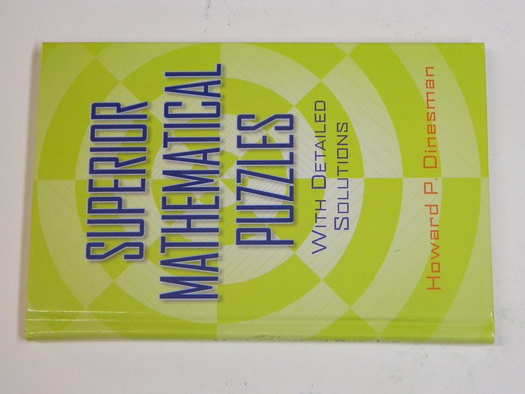 Superior Mathematical Puzzles with Detailed Solutions Books
