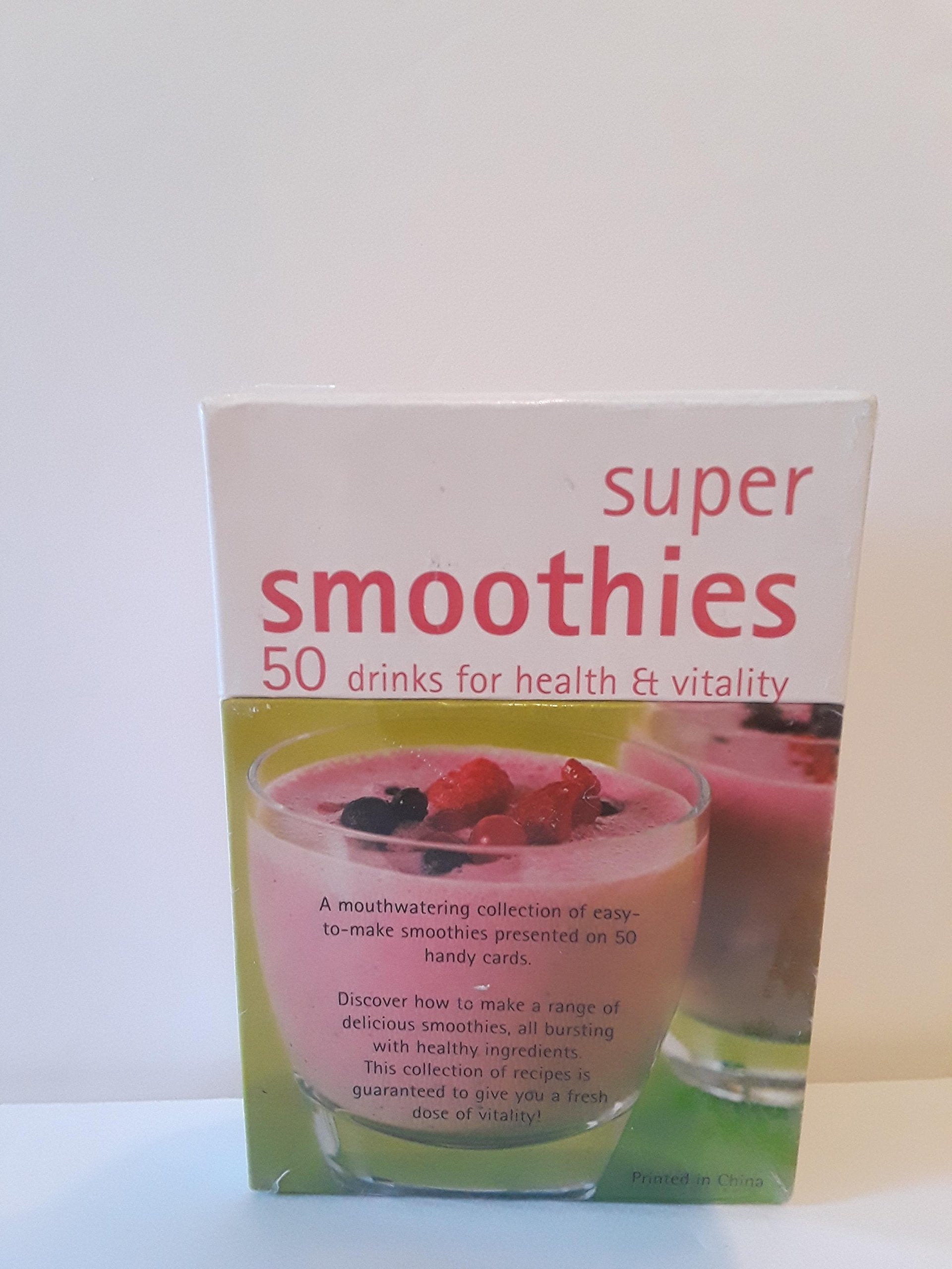 Super Smoothies: 50 Drinks for Health Et Vitality (cookbooks) Books