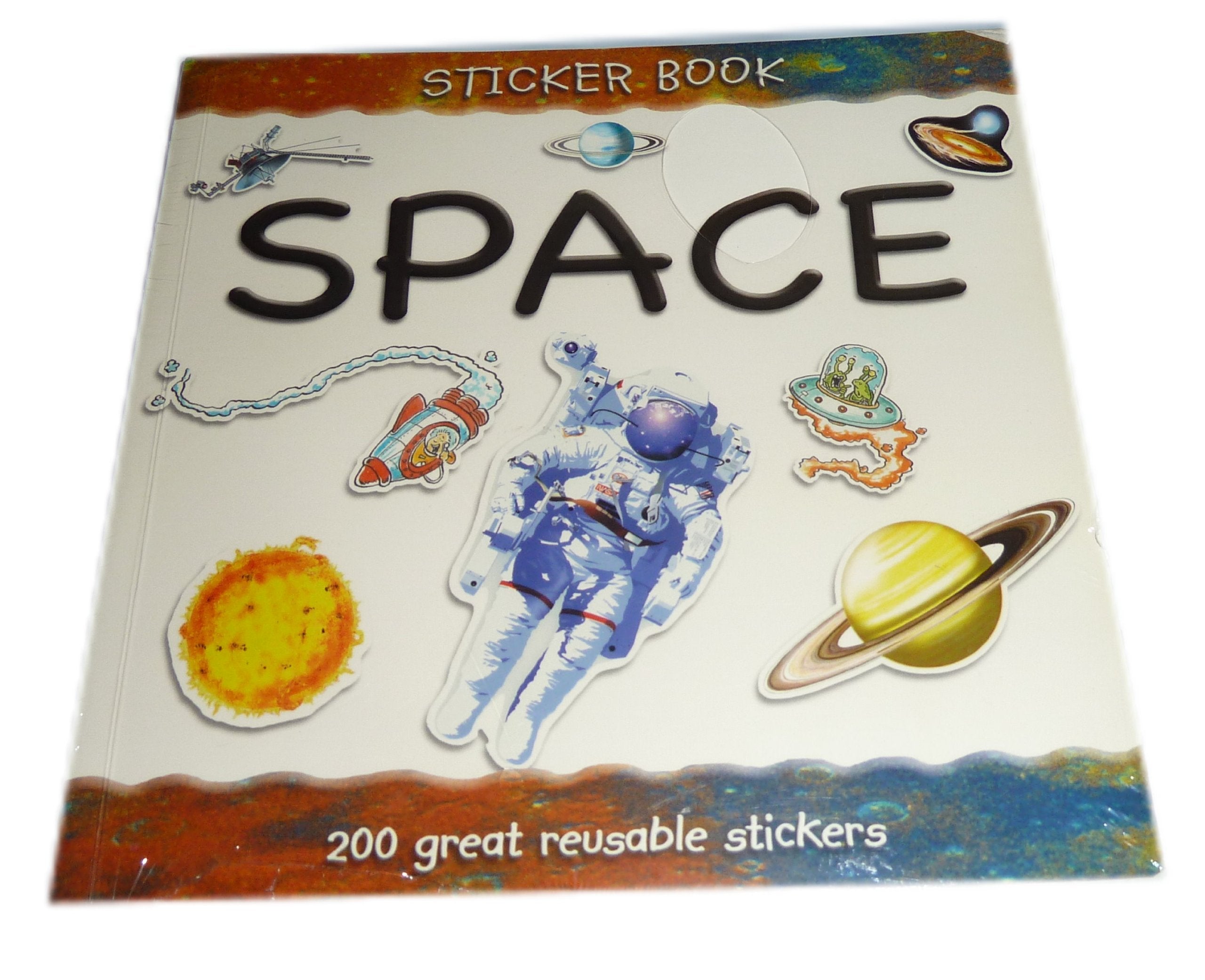 Space Sticker Book Books