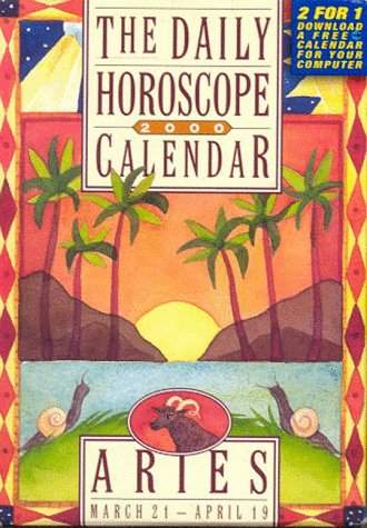 Aries Horoscope 2000 Calendar (The 12 Daily Horoscope Calendars) Religion & Esotericism