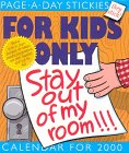 For Kids Only 2000 Calendar (For Kids Only Calendar) Books