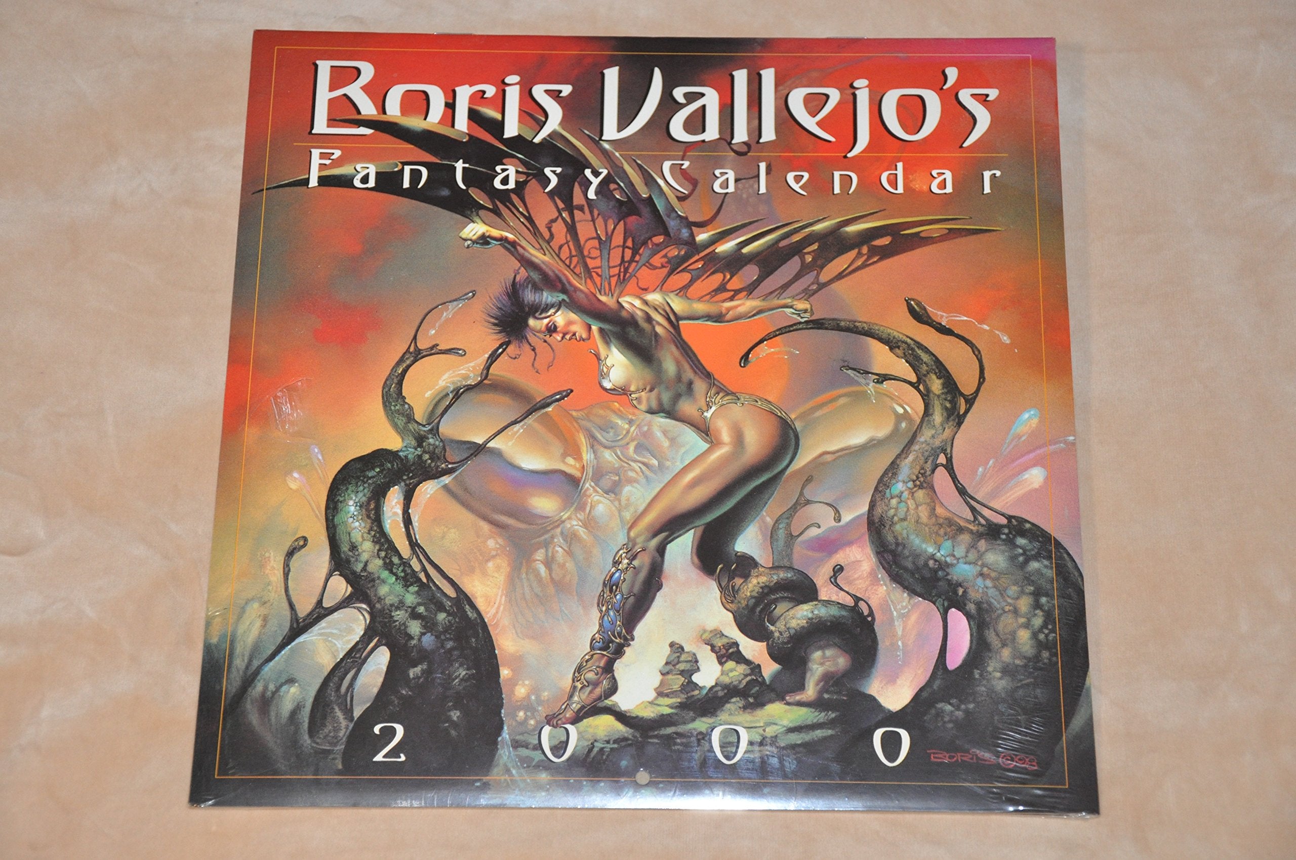 Boris Vallejo & Julie Bell's Fantasy 2001 Calendar (Boris Vallejo and Julie Bell's Fantasy Calendar) Film, Art & Culture