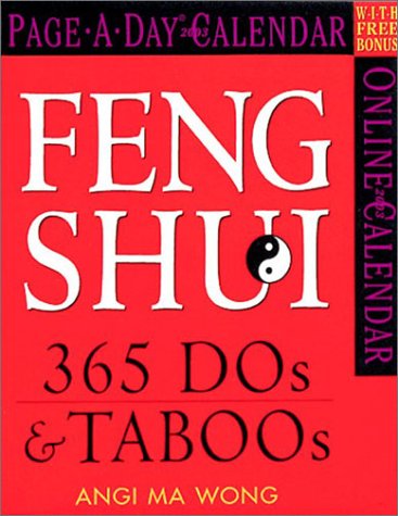 2003 Feng Shui 365 DOS & Taboos Pad Calendar book