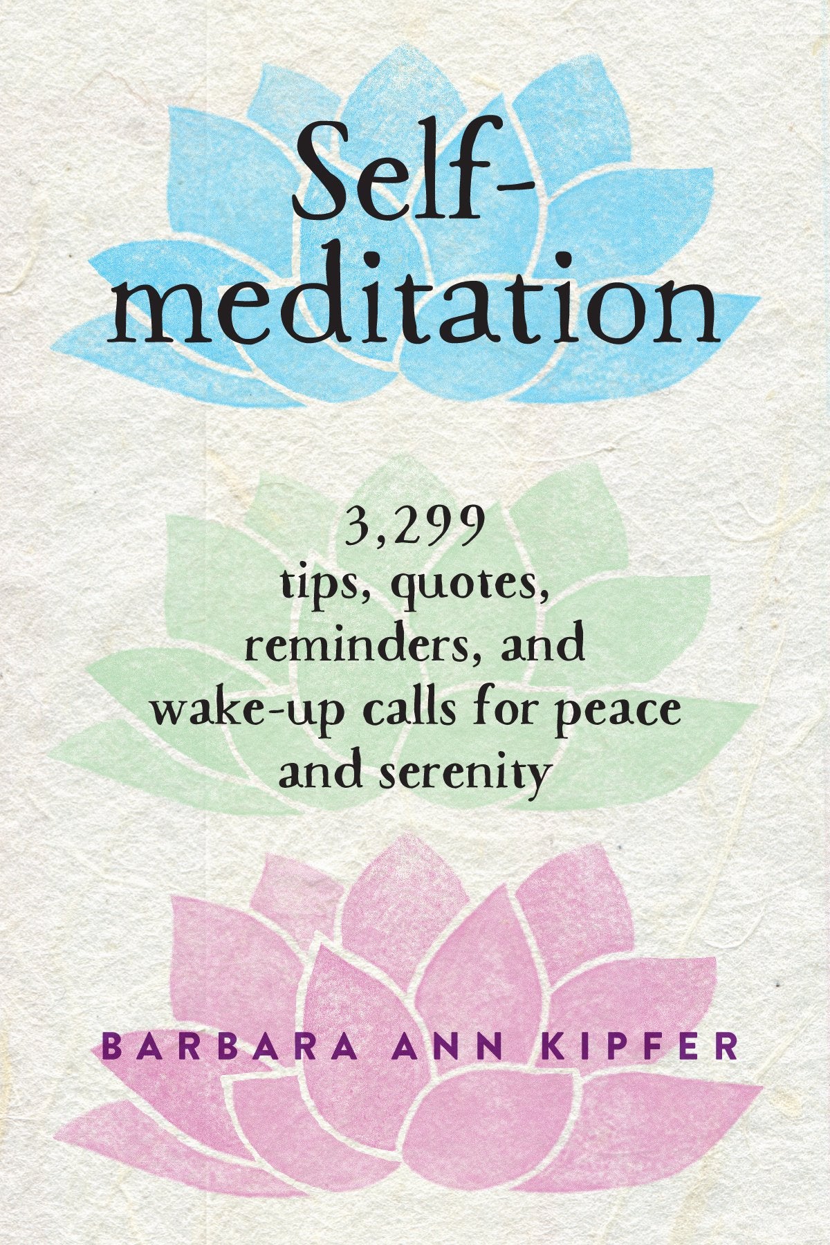 Self-Meditation Lifestyle Books