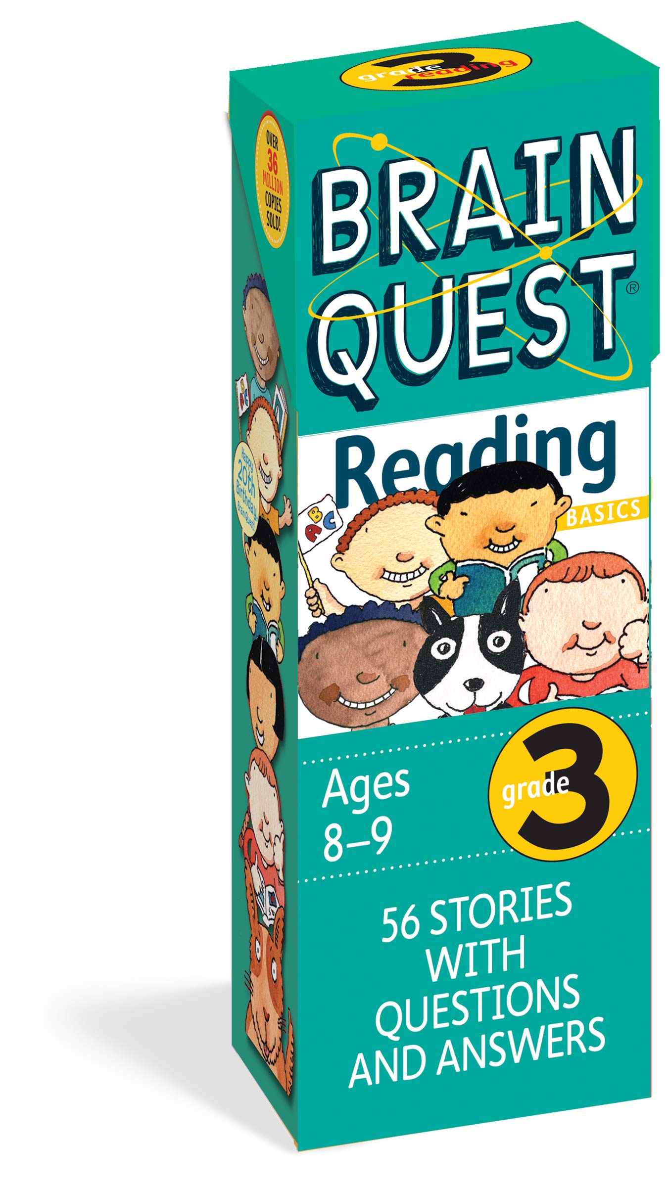 Brain Quest 3rd Grade Reading Q&A Cards: 56 Stories with Questions and Answers. Curriculum-based! Teacher-approved! book